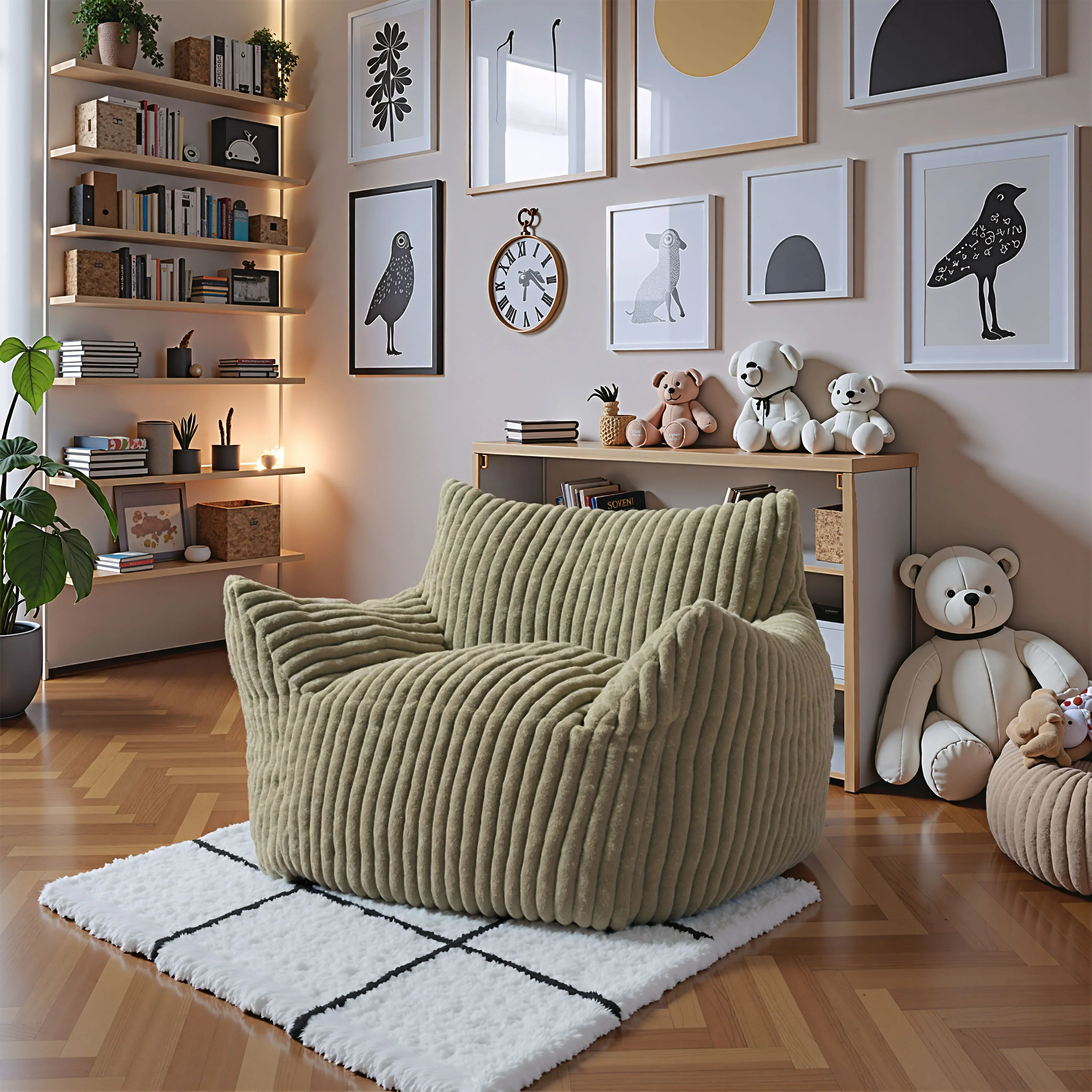 Calin Armchair Green - Image 2