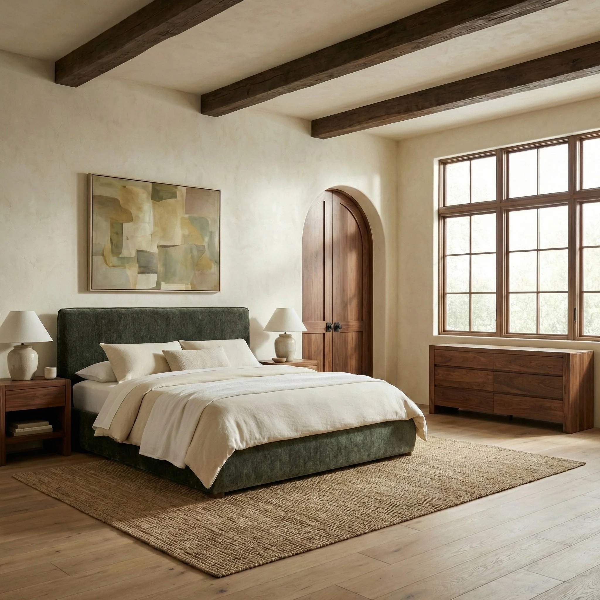 Callahan Boucle King Bed - Image 26