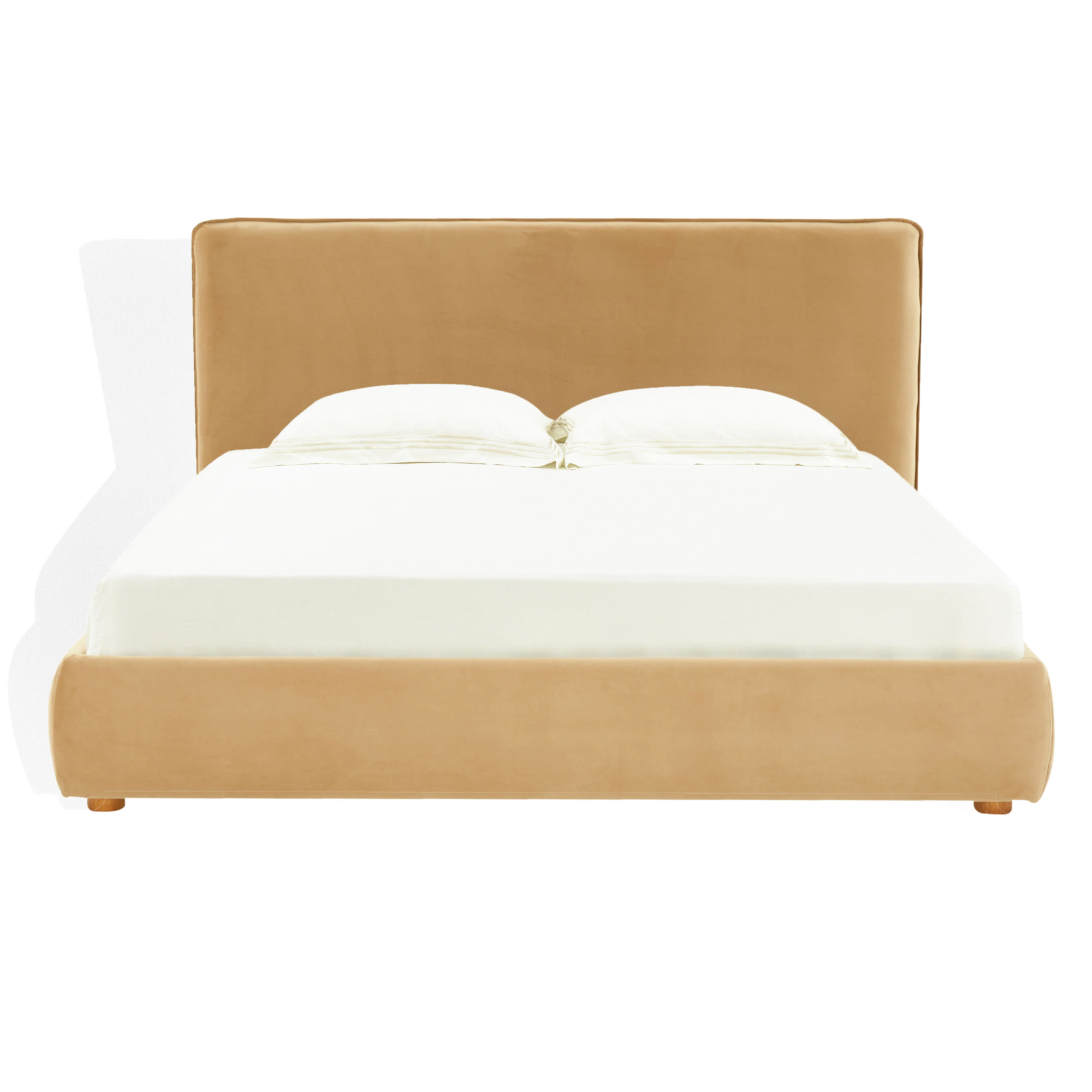 Callahan Velvet King Bed - Image 4