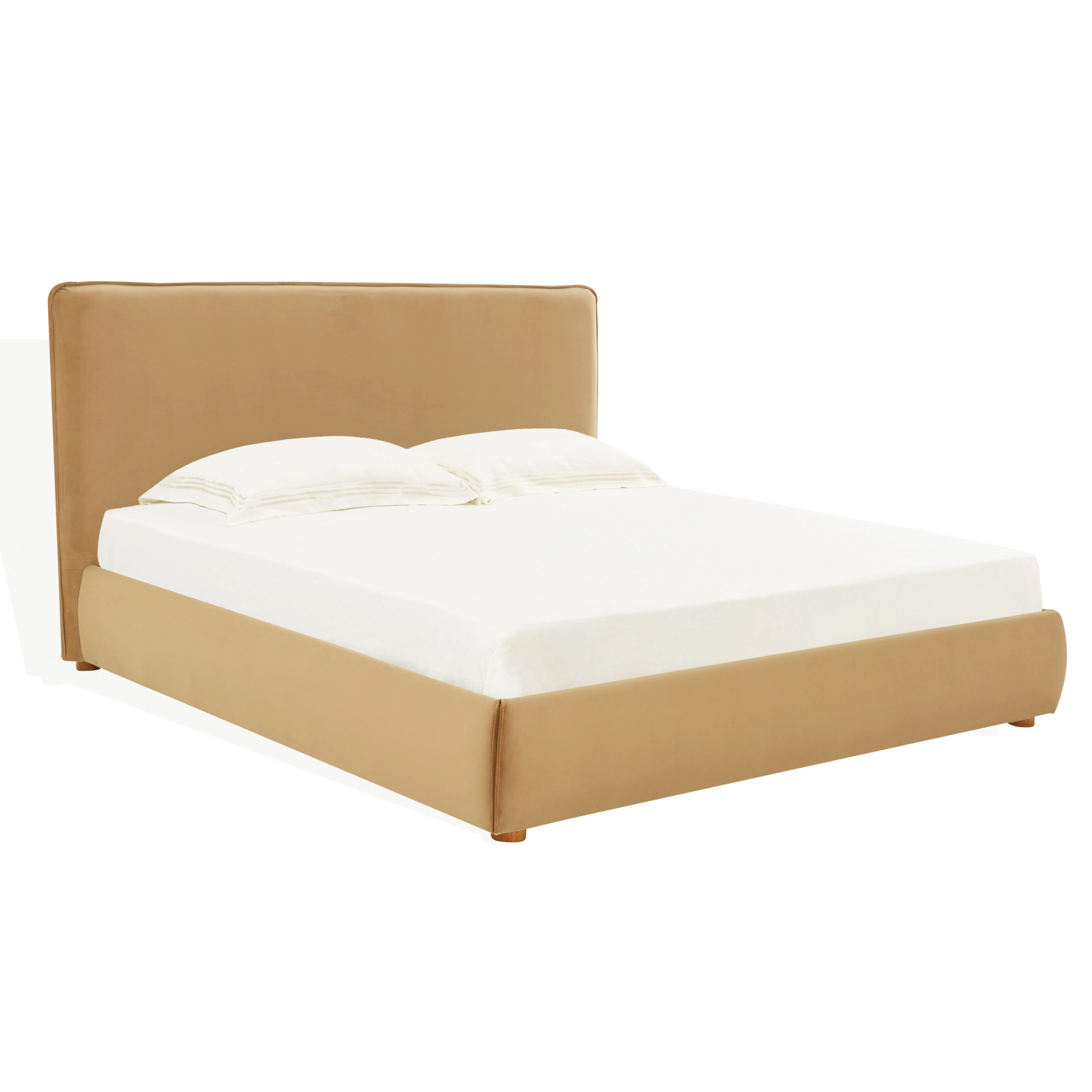 Callahan Velvet King Bed - Image 7