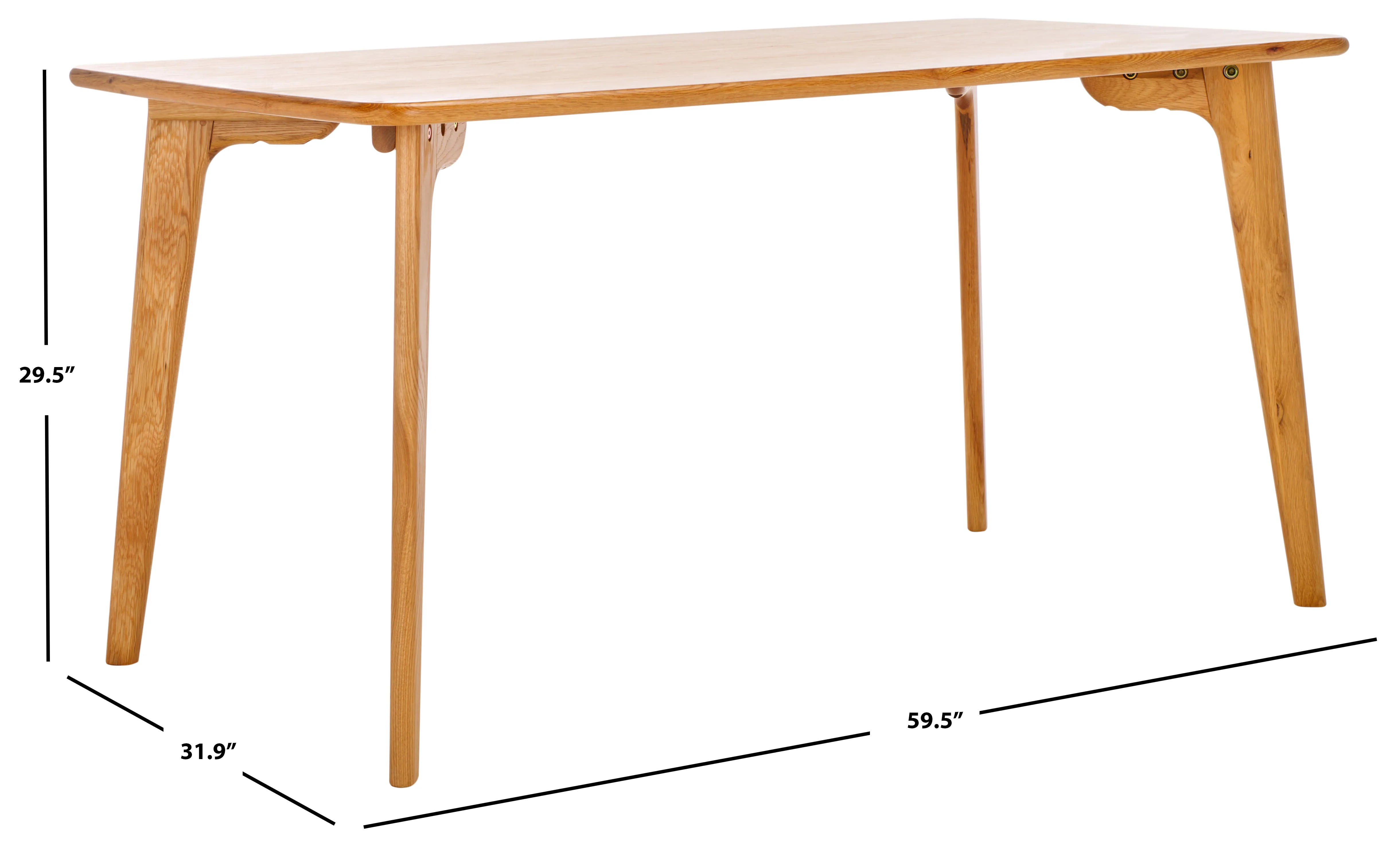 Calverton Wood Dining Table - Image 6