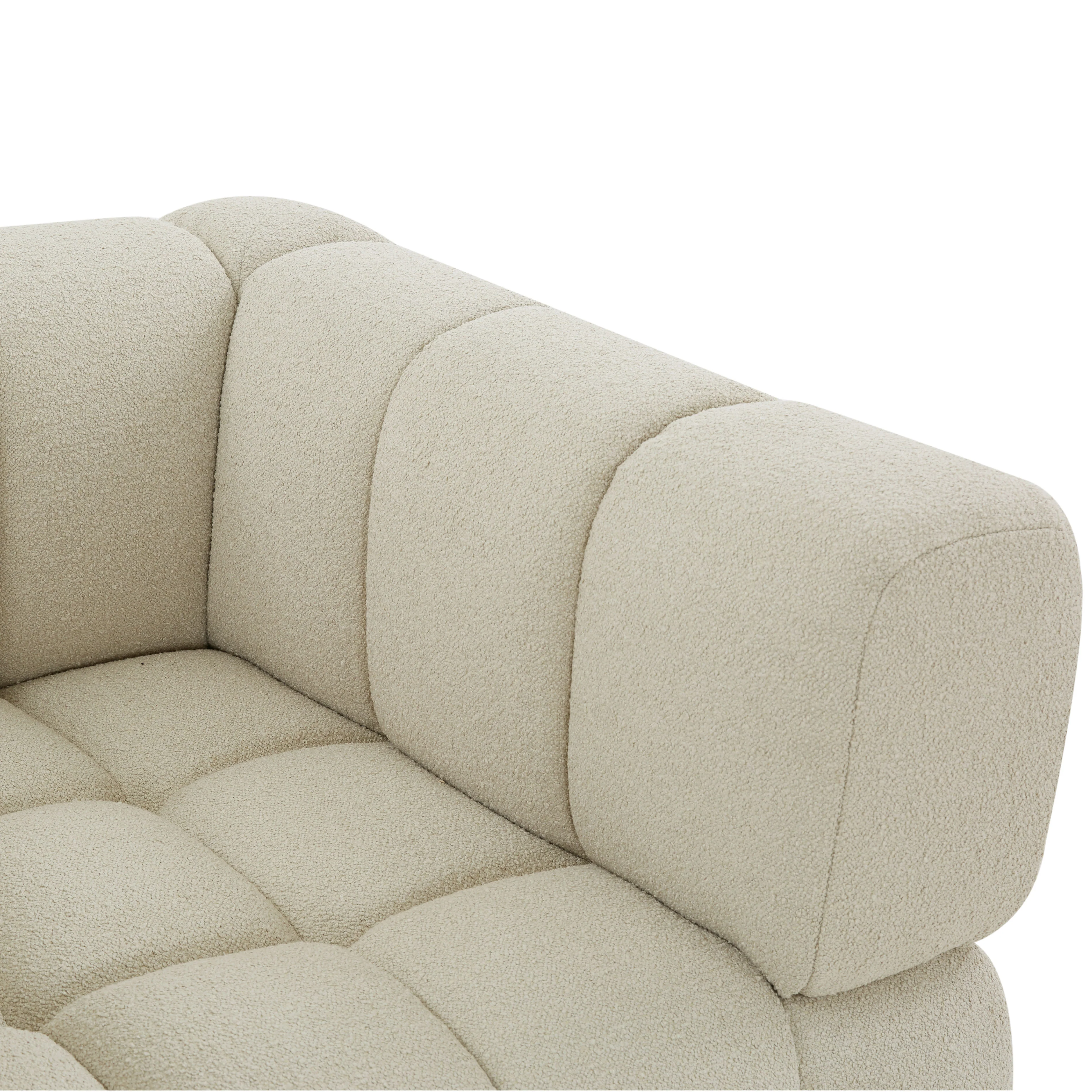 Calyna Tufted Boucle Accent Chair - Image 5