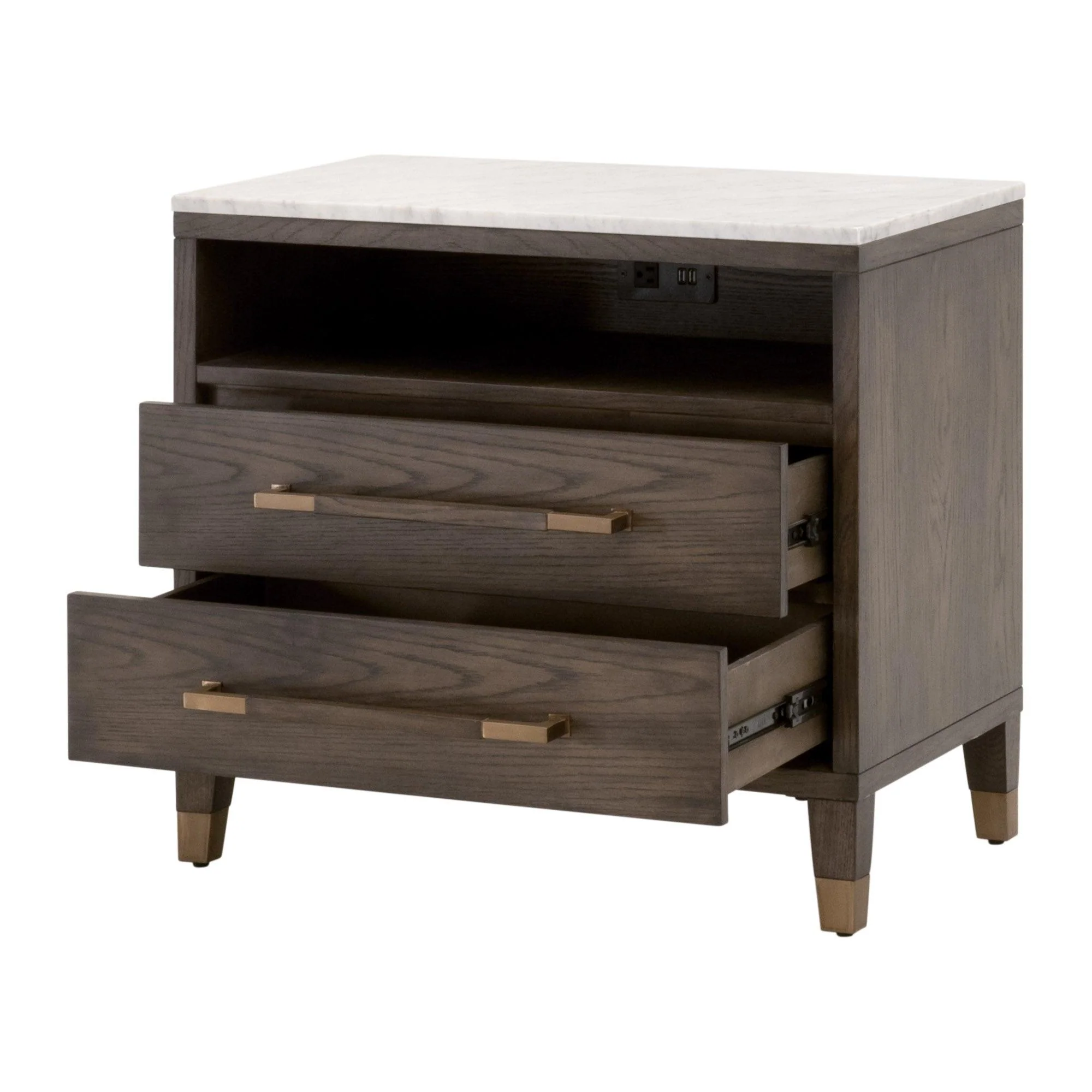 Cambria 2-Drawer Nightstand - Image 4