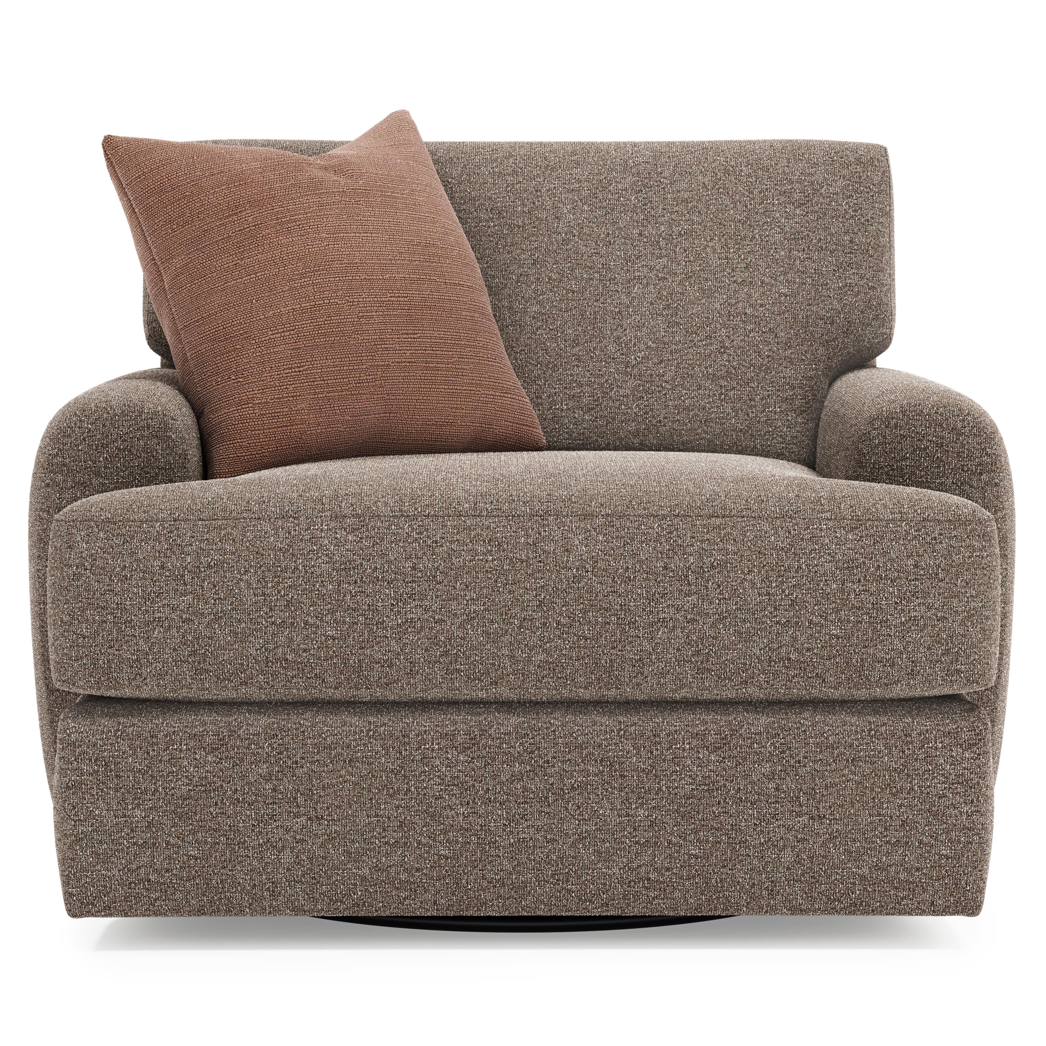 Cameron Fabric Swivel Chair - Image 2