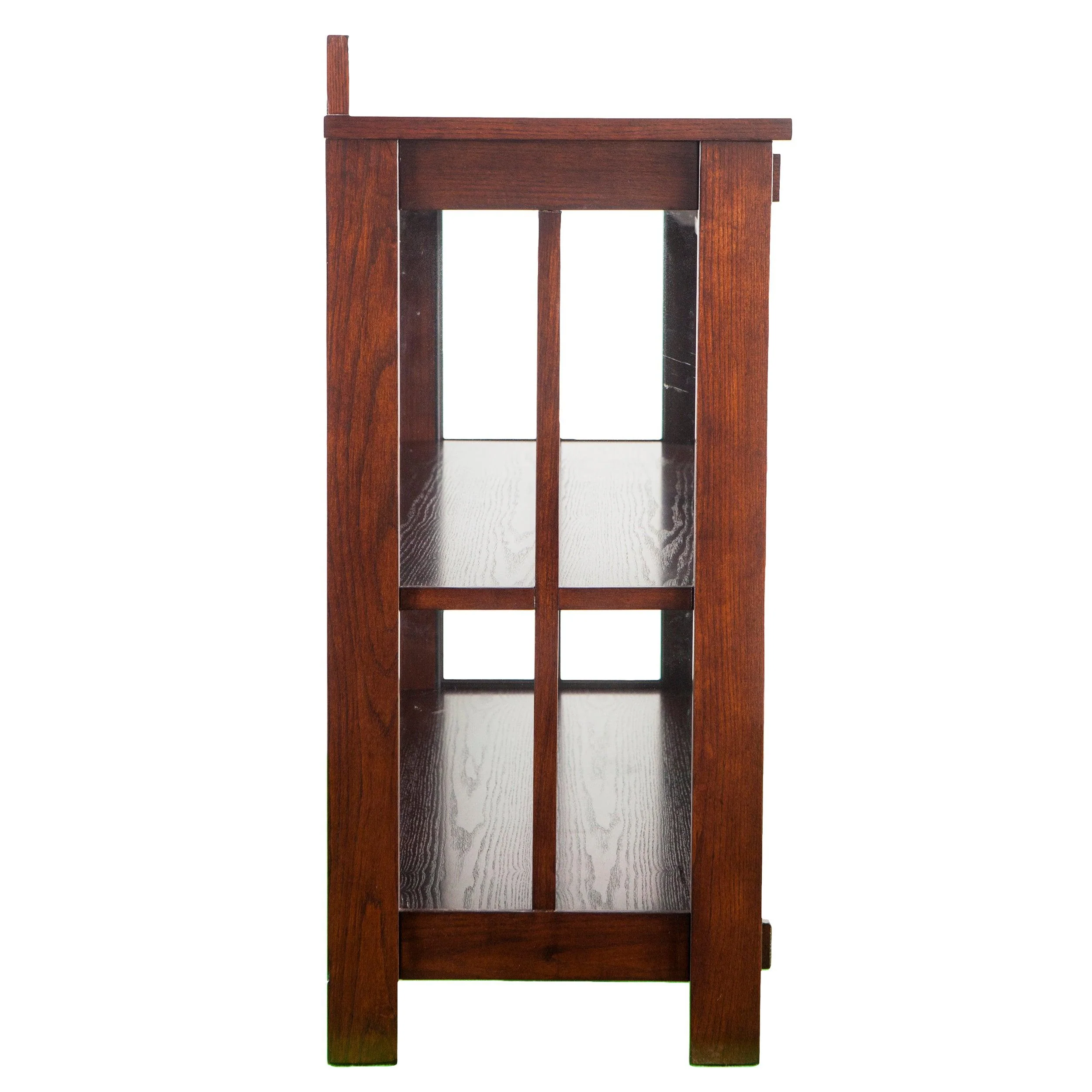 Camino Mission Faux Slate Sideboard and Display Curio - Image 4