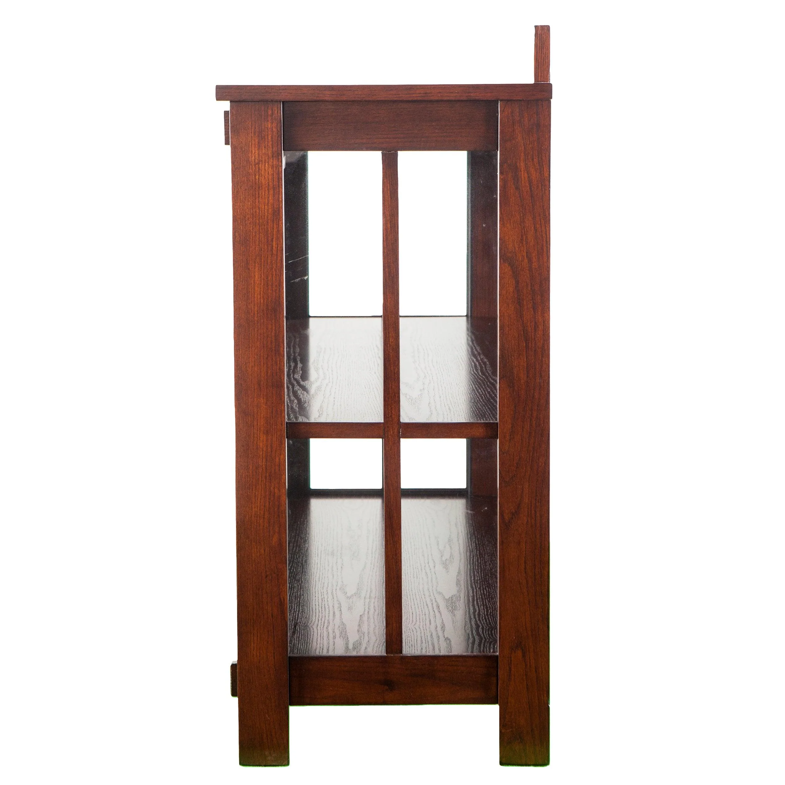 Camino Mission Faux Slate Sideboard and Display Curio - Image 7