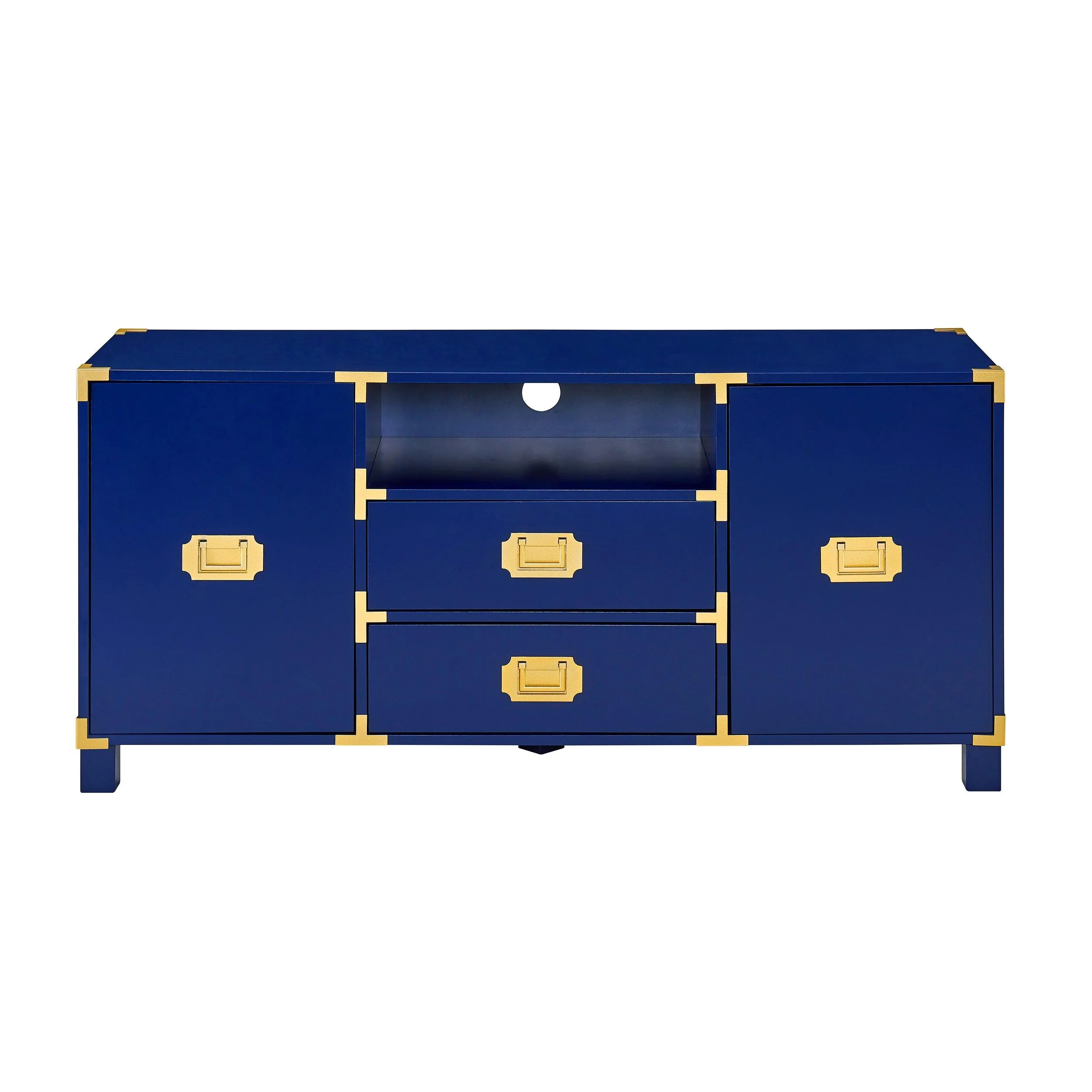Campaign Entertainment Center Console - Navy - Image 3