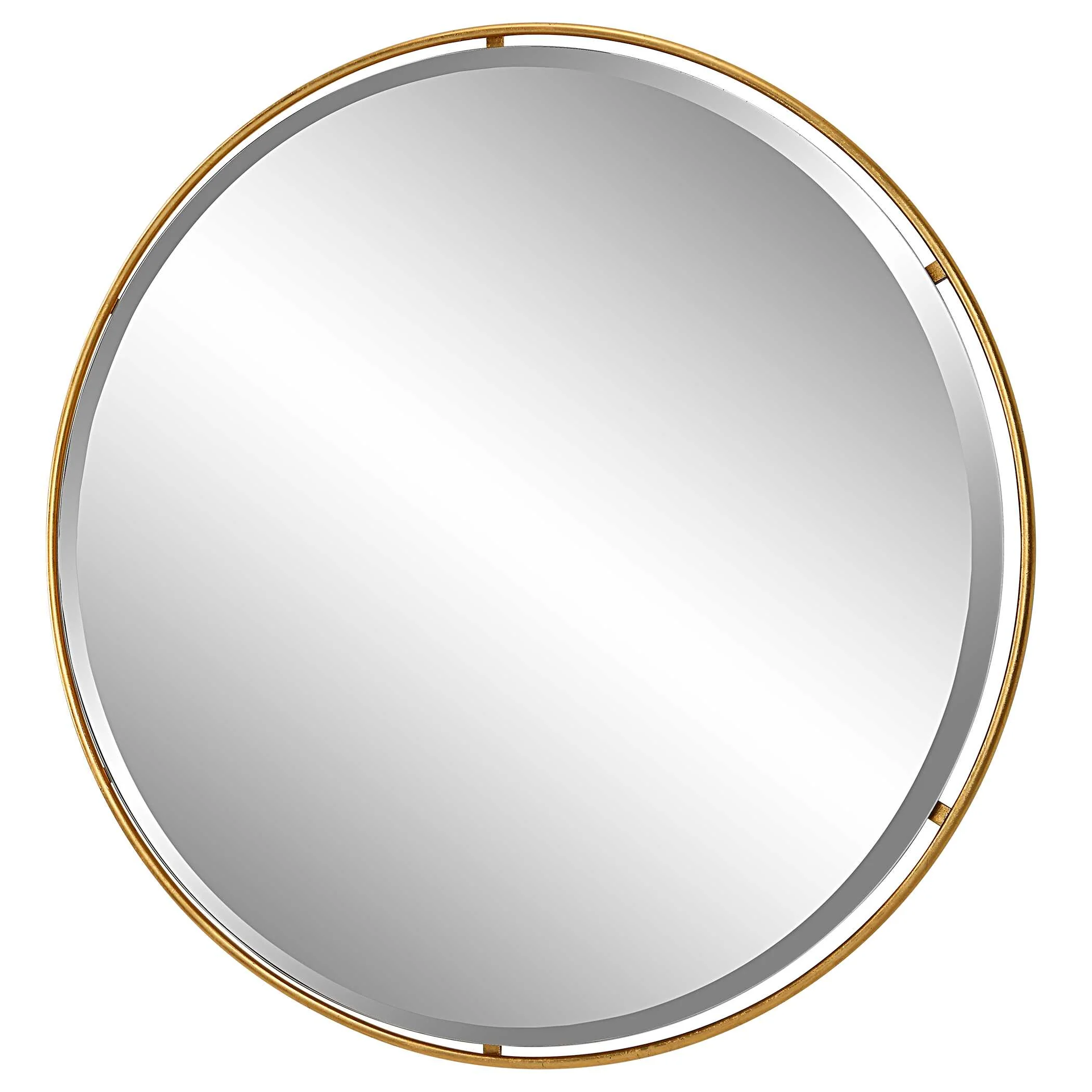 Canillo Gold Round Mirror - Image 4