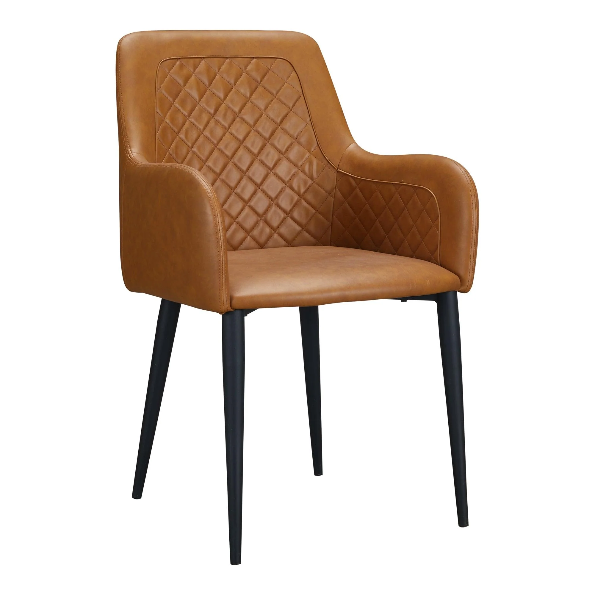 Cantata Dining Chair Tawny Vegan Leather - Set of 2