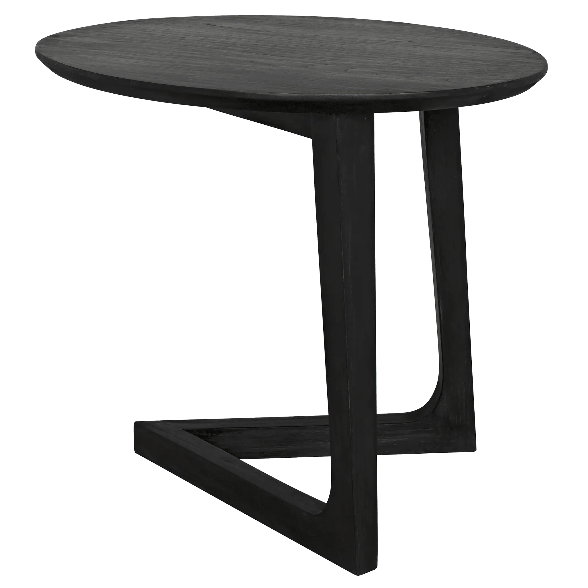 Cantilever Table, Charcoal Black