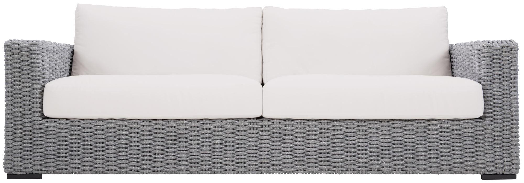 Capri Sofa/ Gray Rope Grey Rope Frame Sofa - Image 3