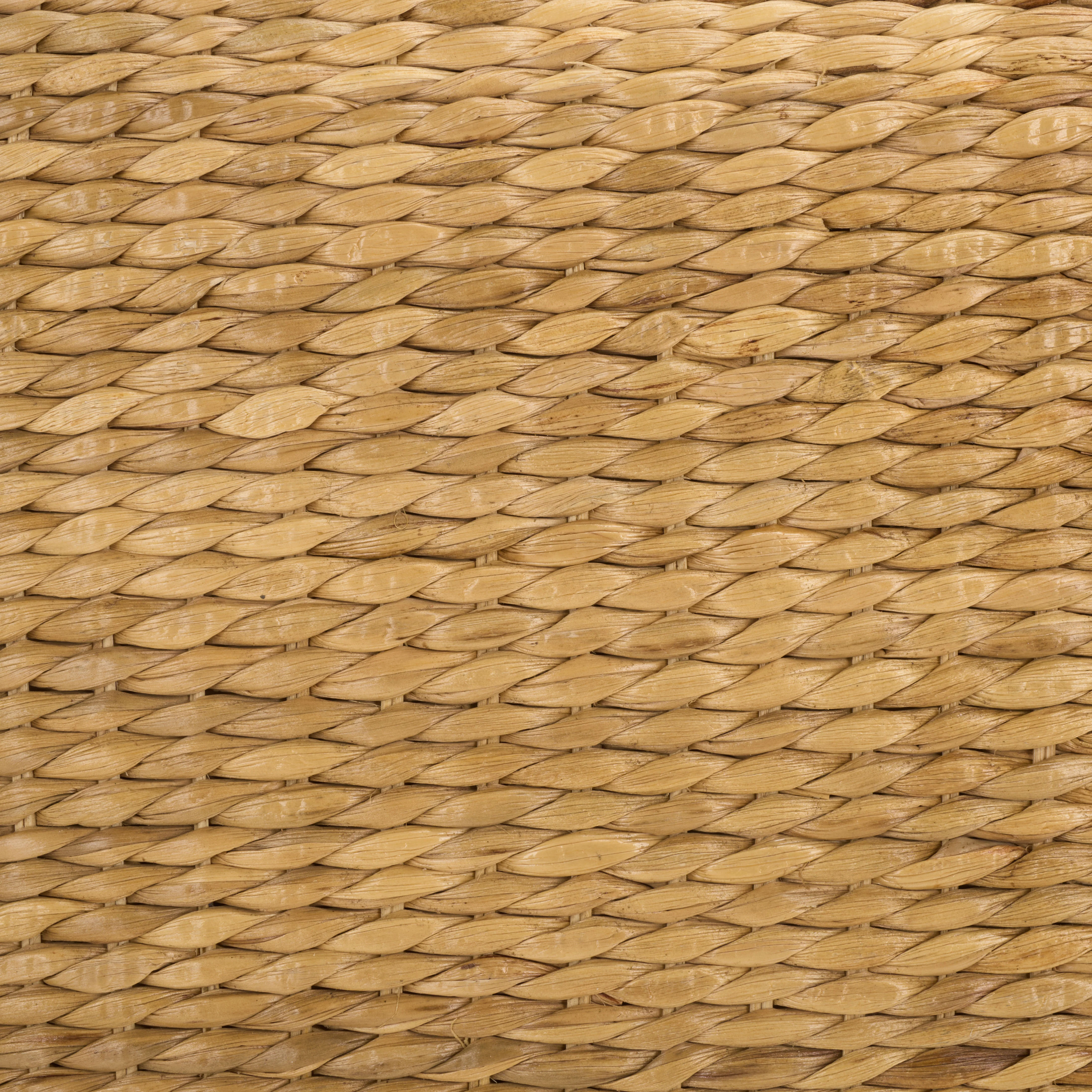 Caprianna Woven Waterhyacinth Stool - Image 5