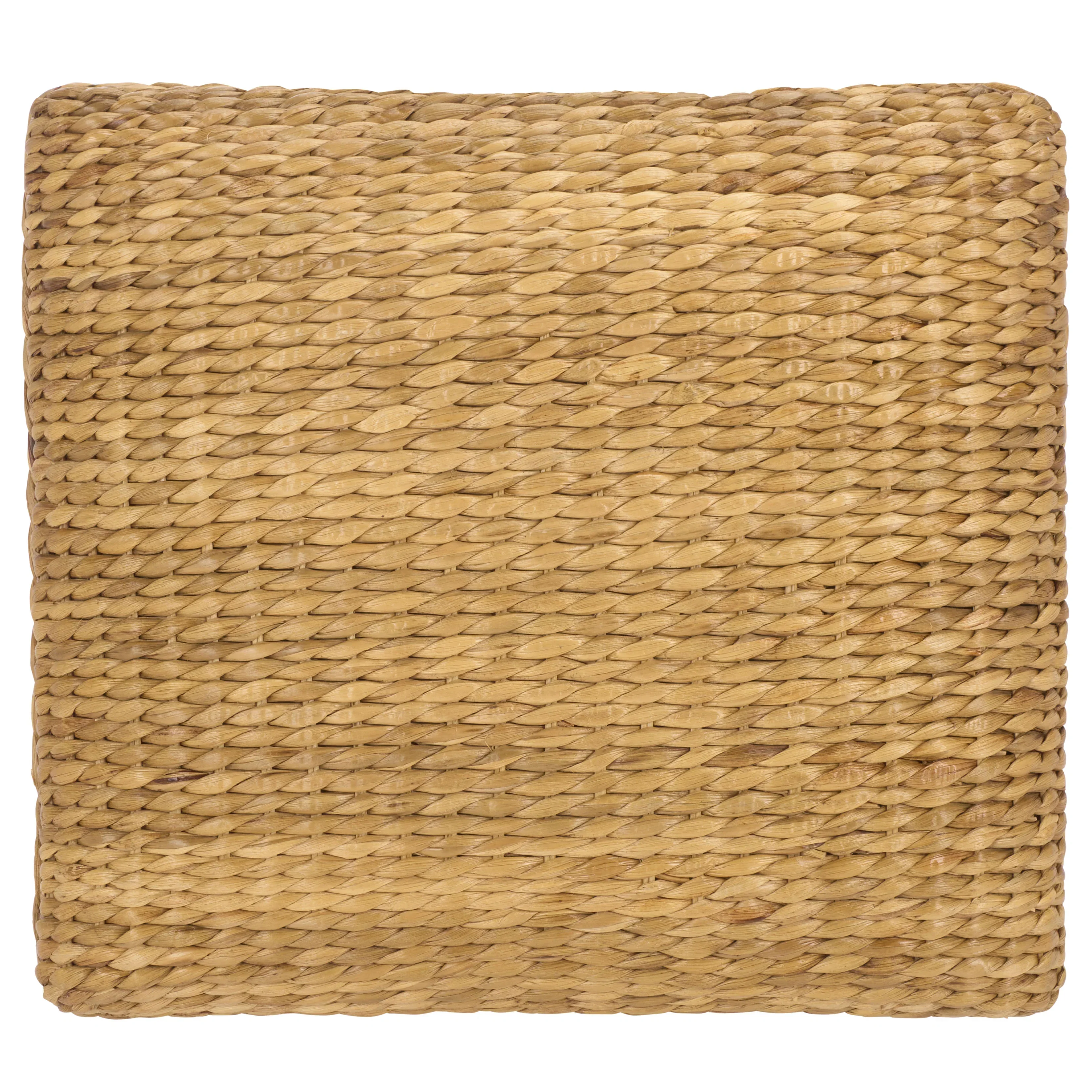 Caprianna Woven Waterhyacinth Stool - Image 9