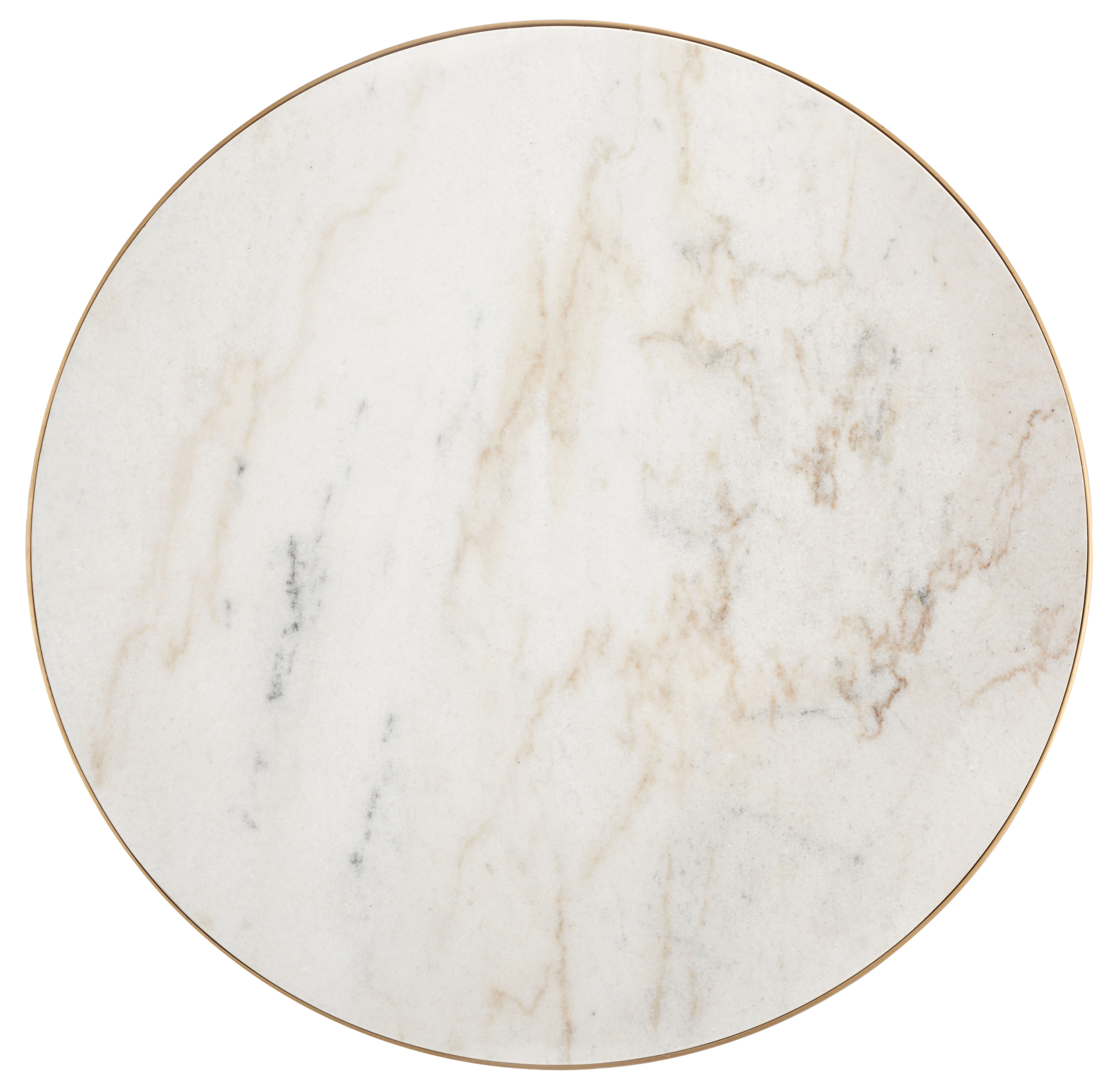Caralyn Round Marble Coffee Table - Image 10
