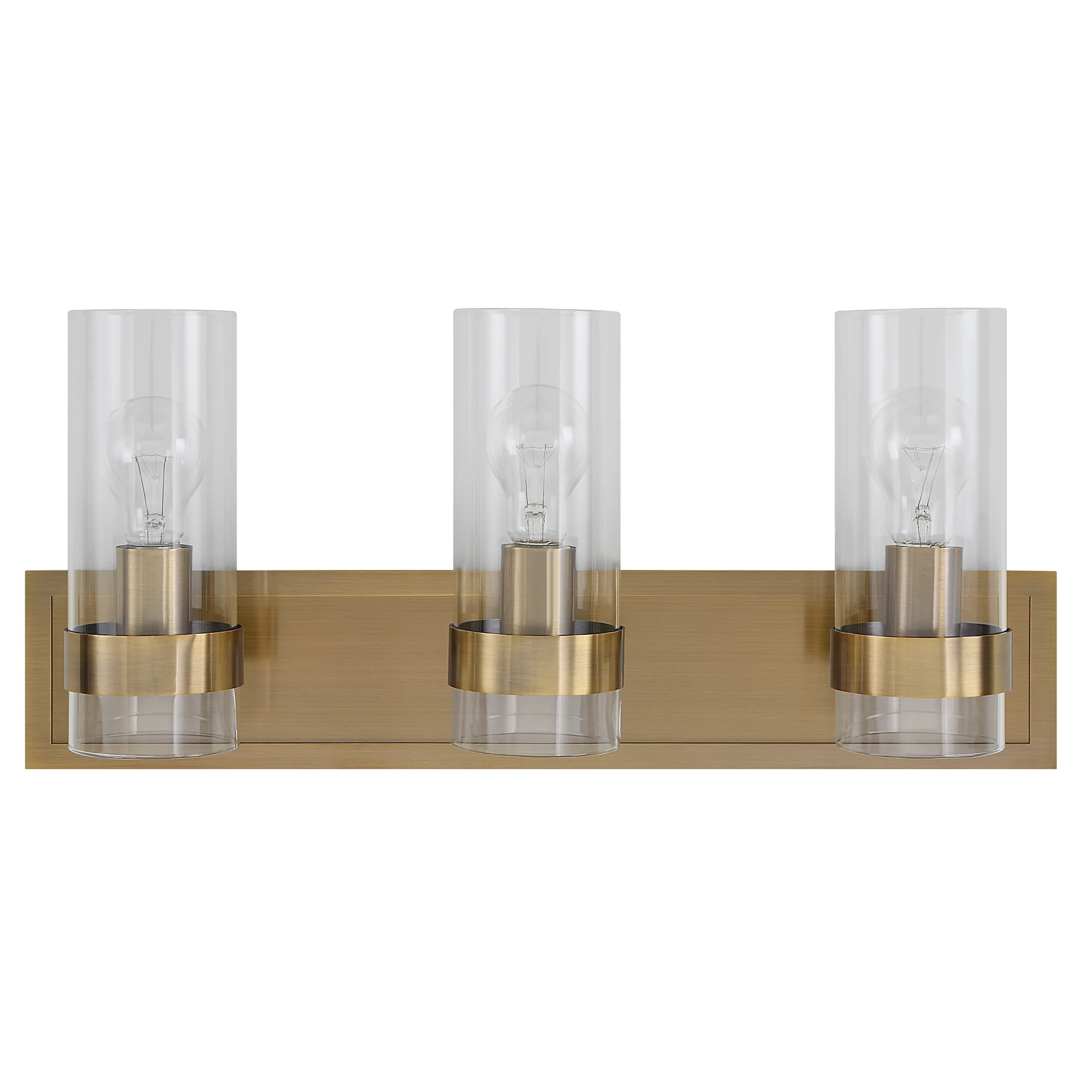 Cardiff Antique Brass 3 Light Vanity - Image 9