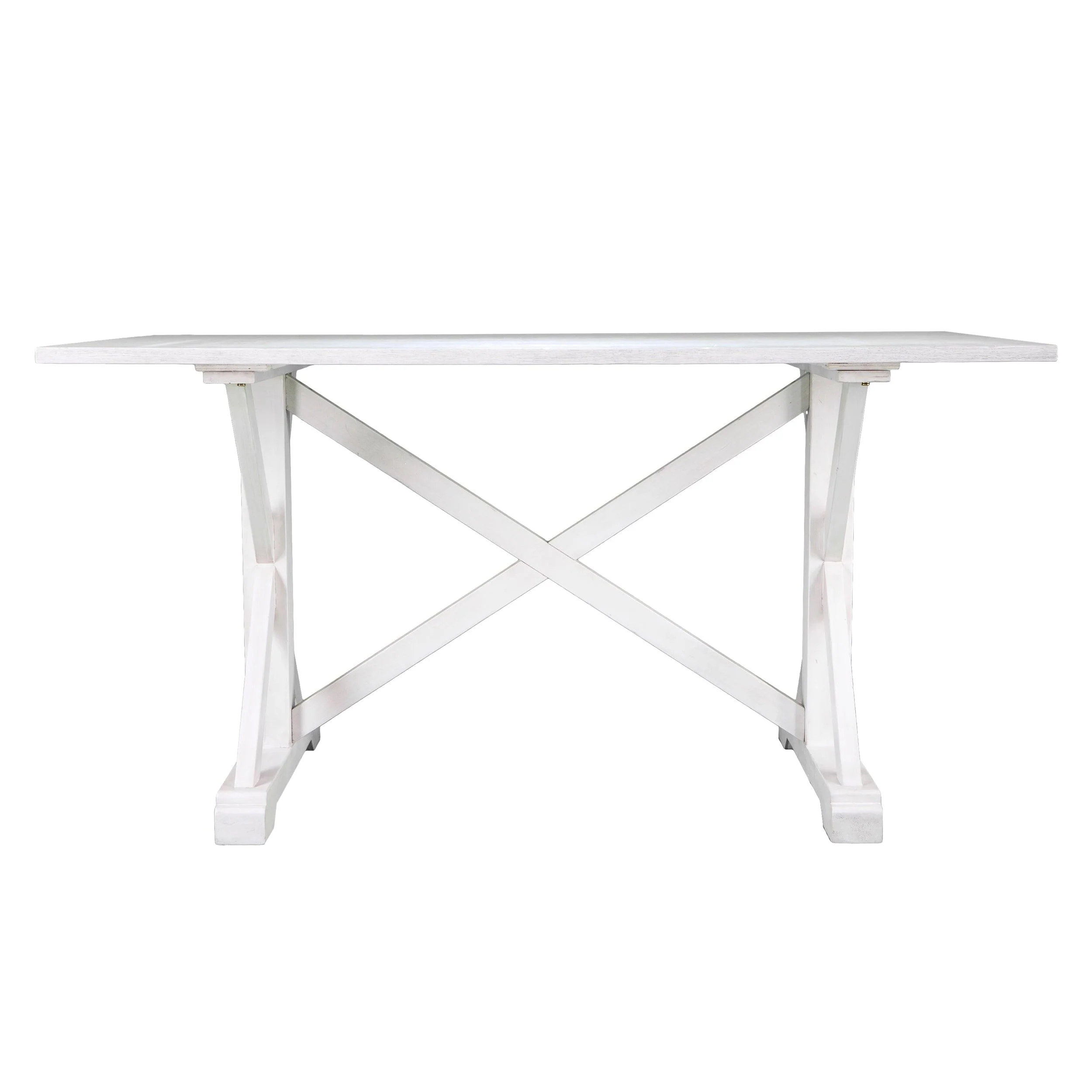 Cardwell Distressed Farmhouse Dining Table - Image 6
