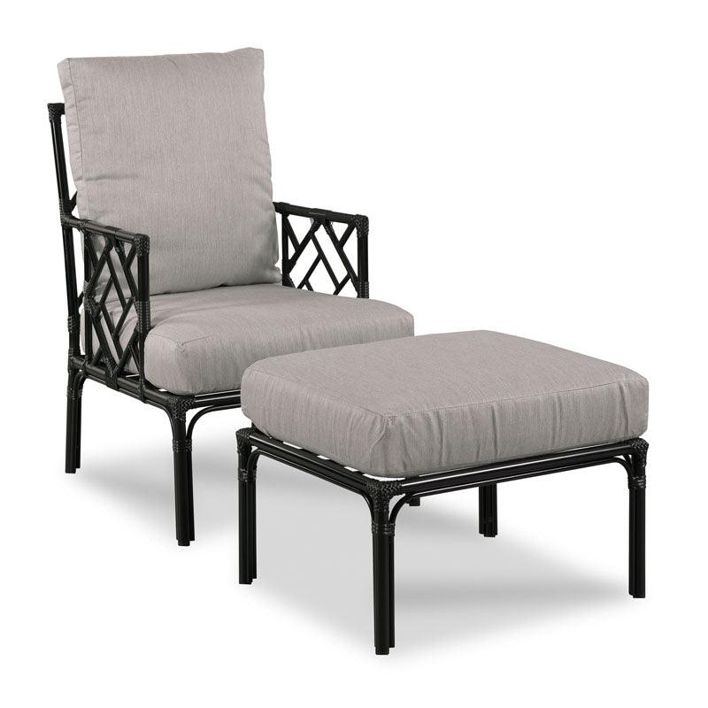 Carlyle Outdoor Ottoman - Image 4