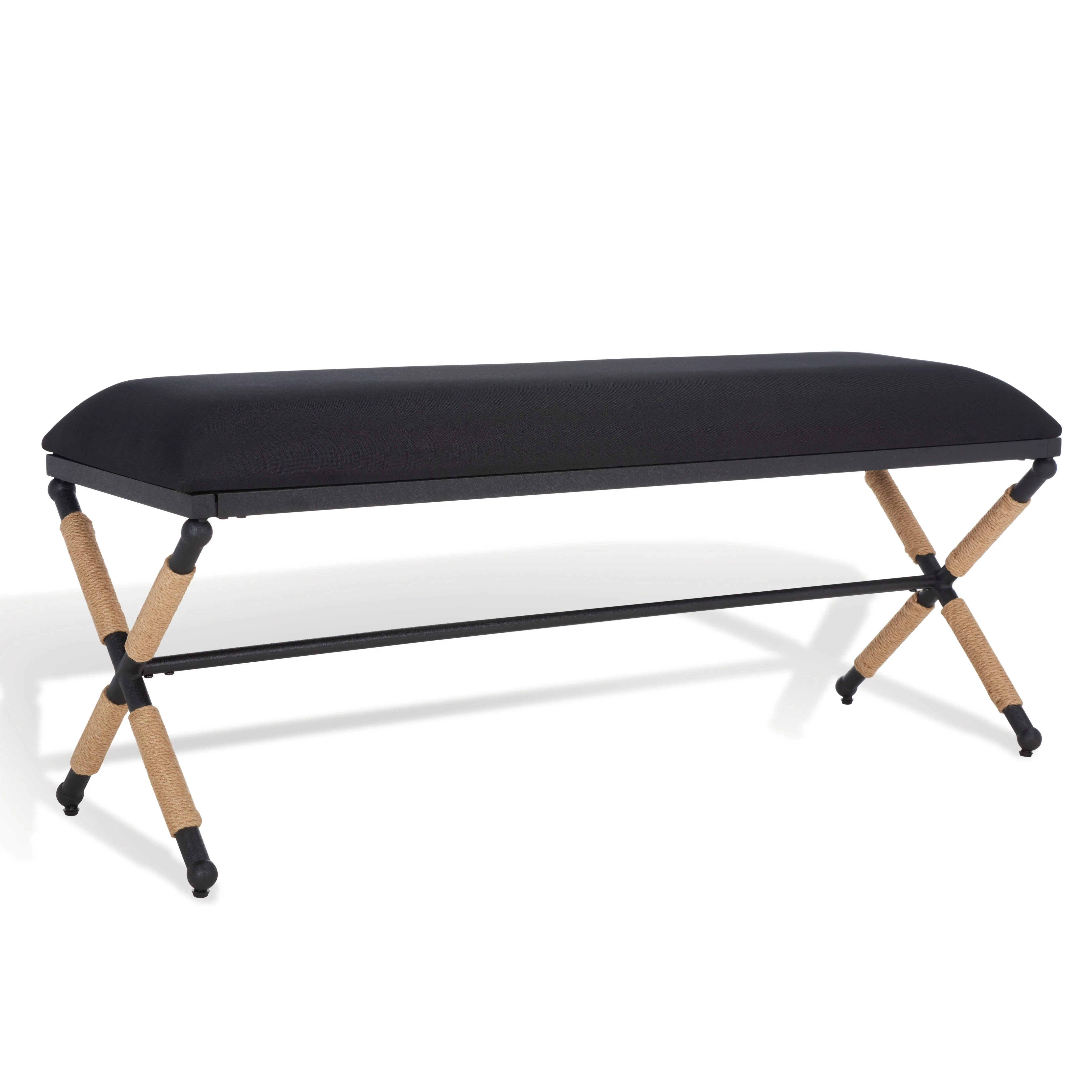 Carmelo Hemp Wrapped Bench - Image 13