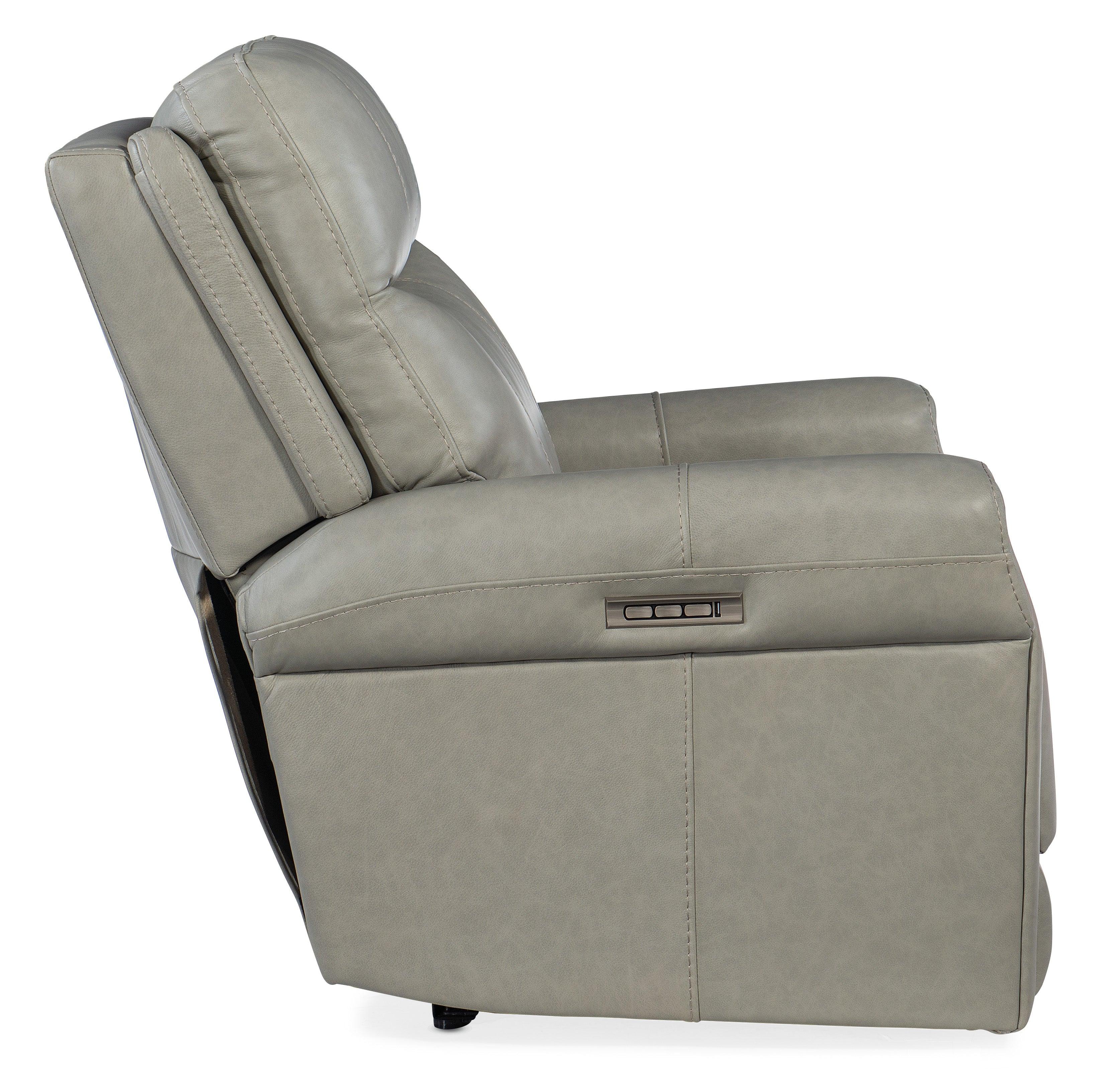 Carroll Power Recliner with Power Headrest and Lumbar - Image 5