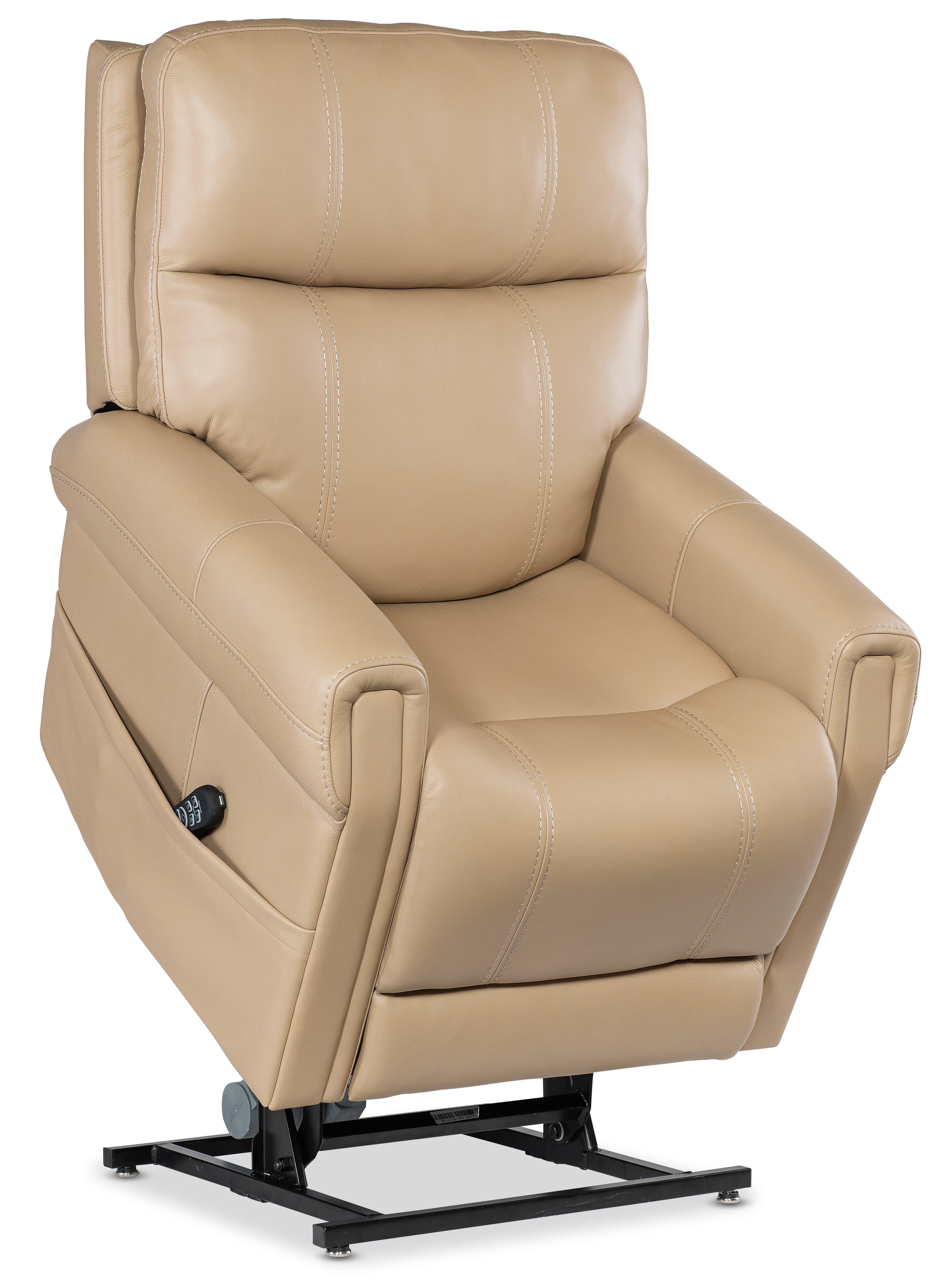 Carroll Power Recliner with Power Headrest, Lumbar & Lift - Image 5