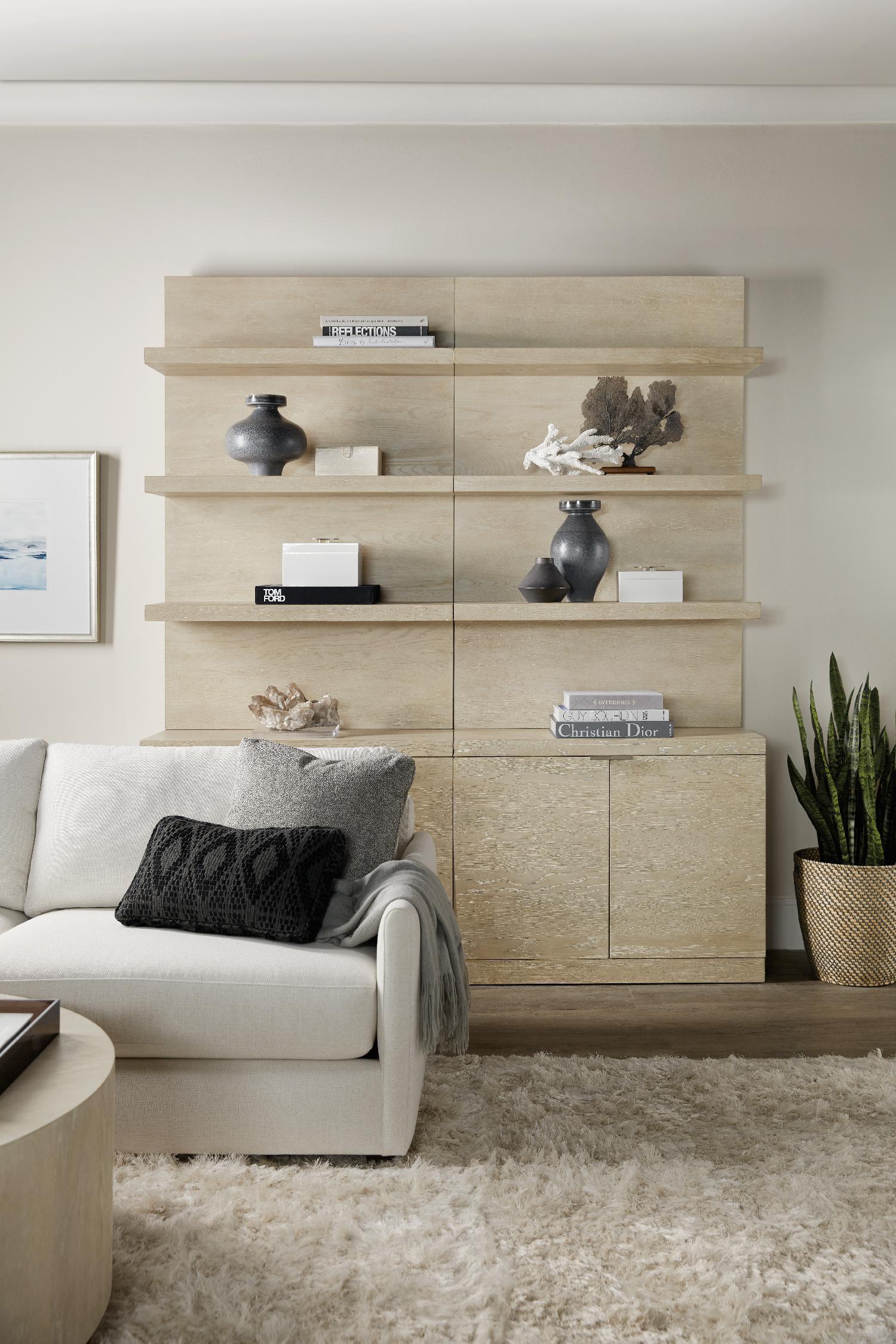 Cascade Bookcase Base and Hutch - Image 4