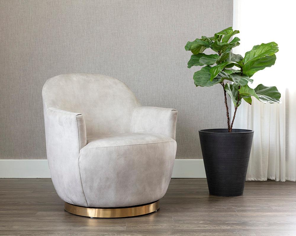 Casey Swivel Lounge Chair - Image 2