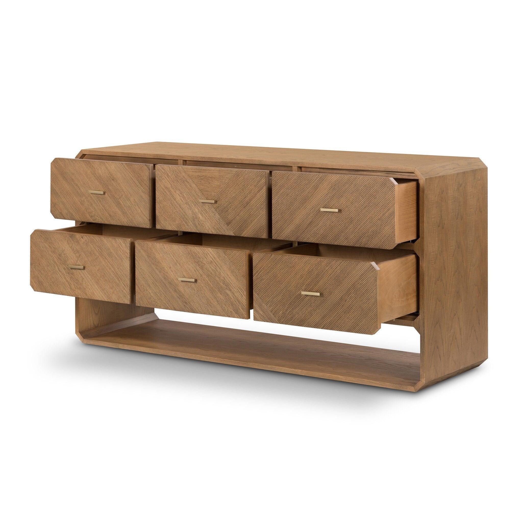 Caspian 6 Drawer Dresser - Image 12