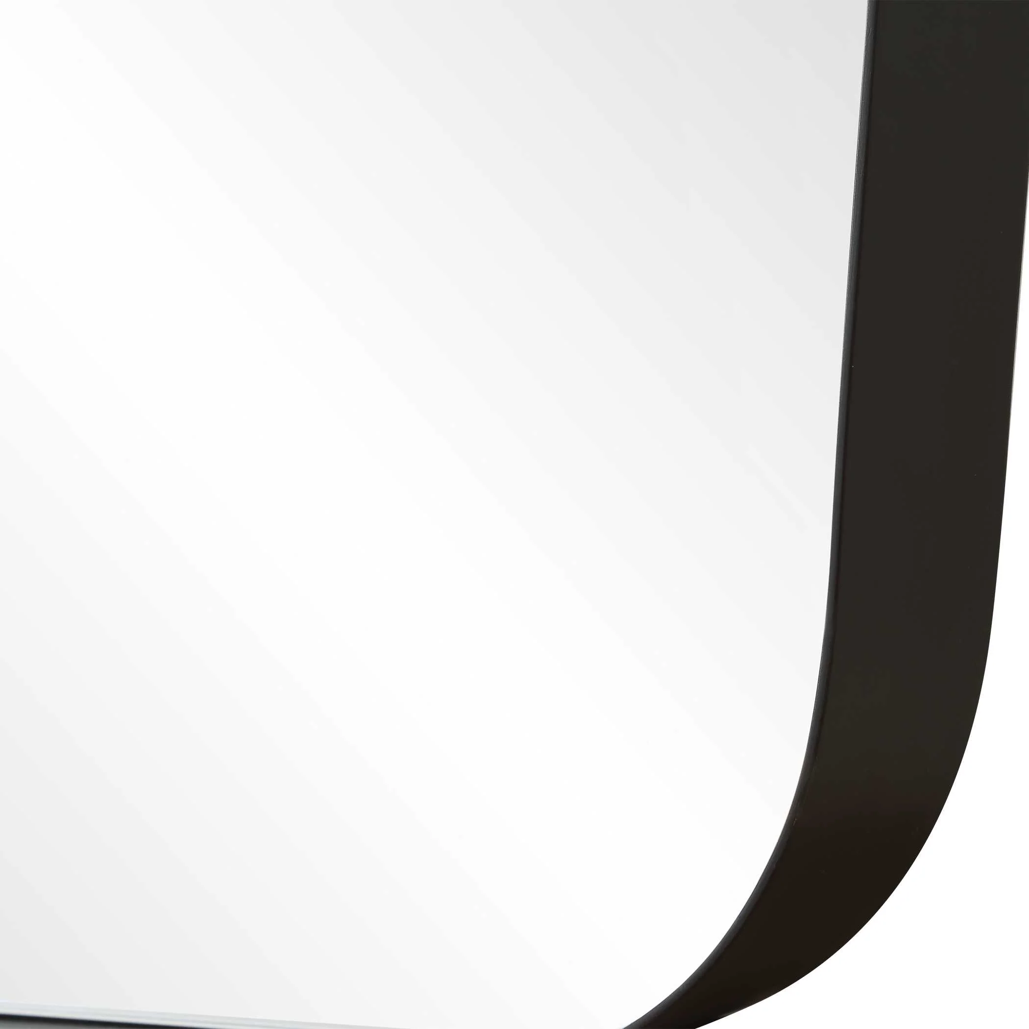 Caspian Curved Black Dressing Mirror - Image 5