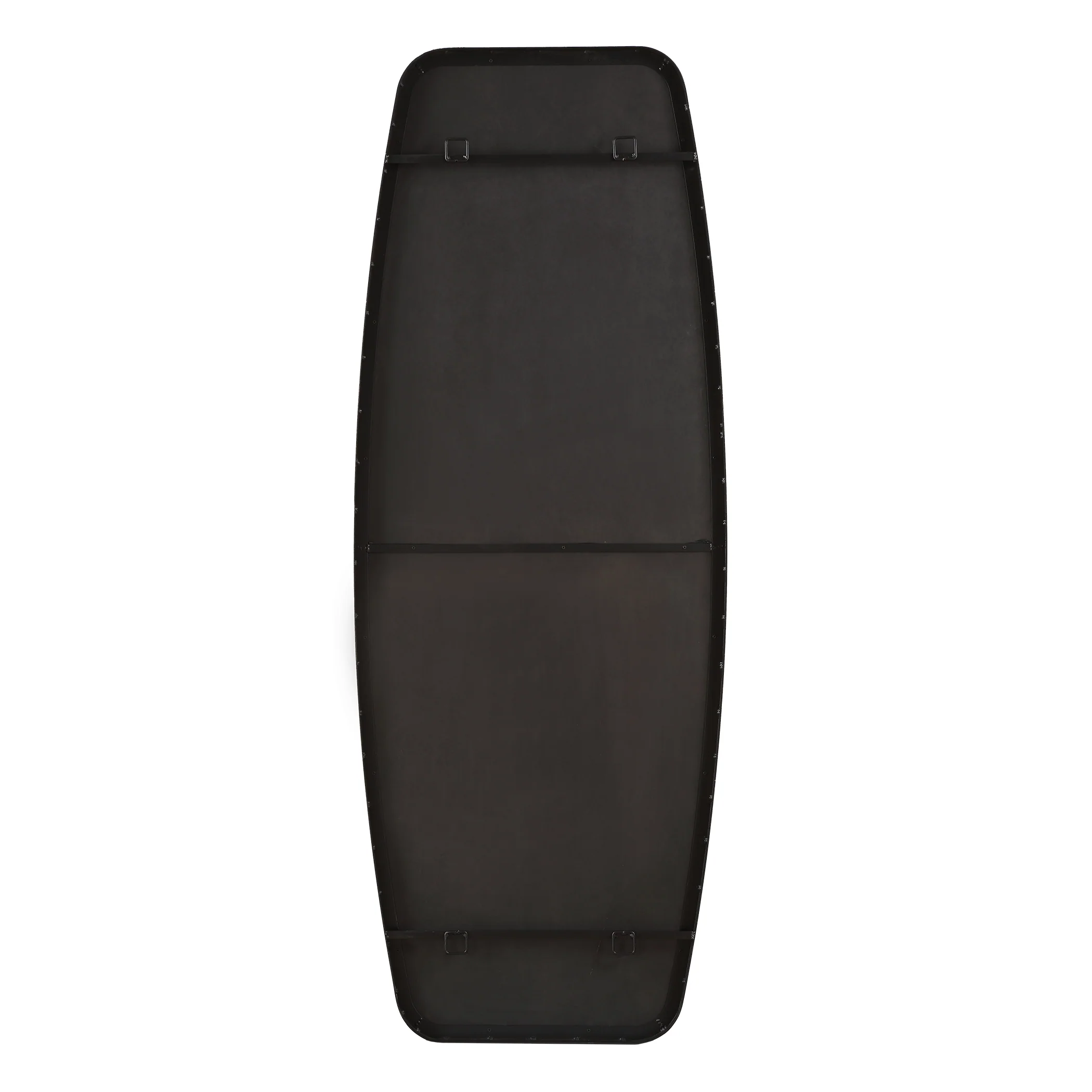 Caspian Curved Black Dressing Mirror - Image 7