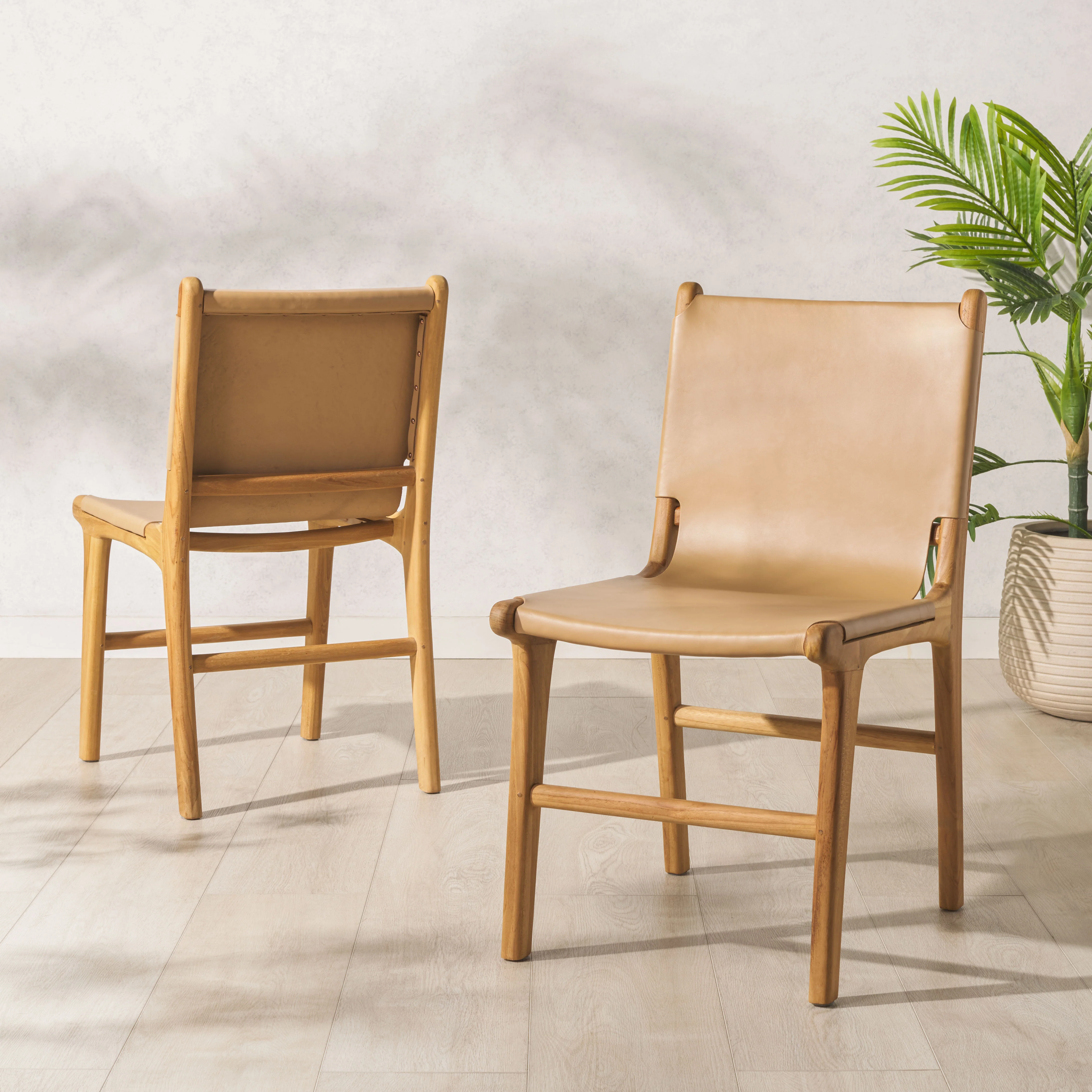 Cassaphina Leather Dining Chair - Set Of 2 - Image 17