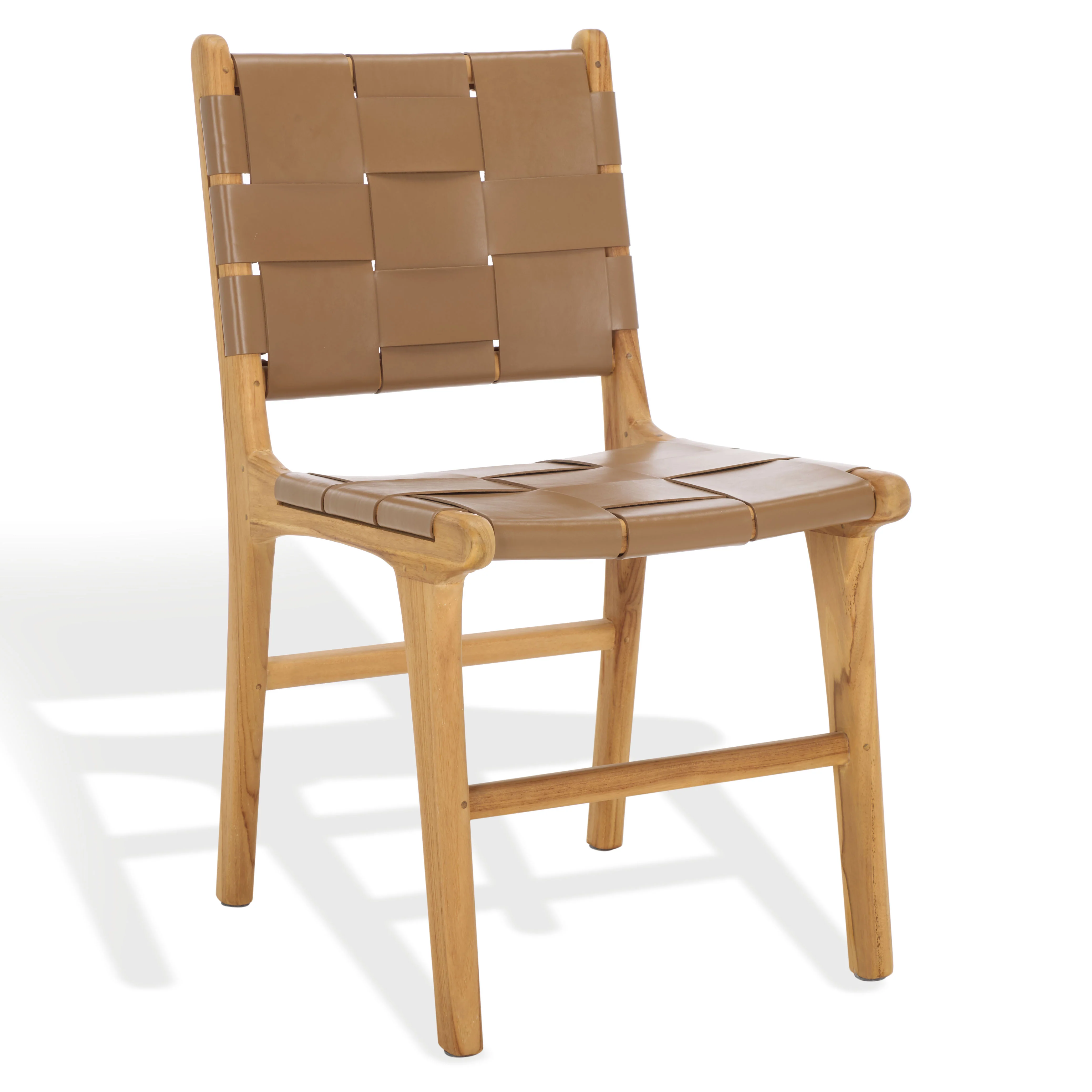Cassaphina Woven Leather Dining Chair - Set Of 2 - Image 11