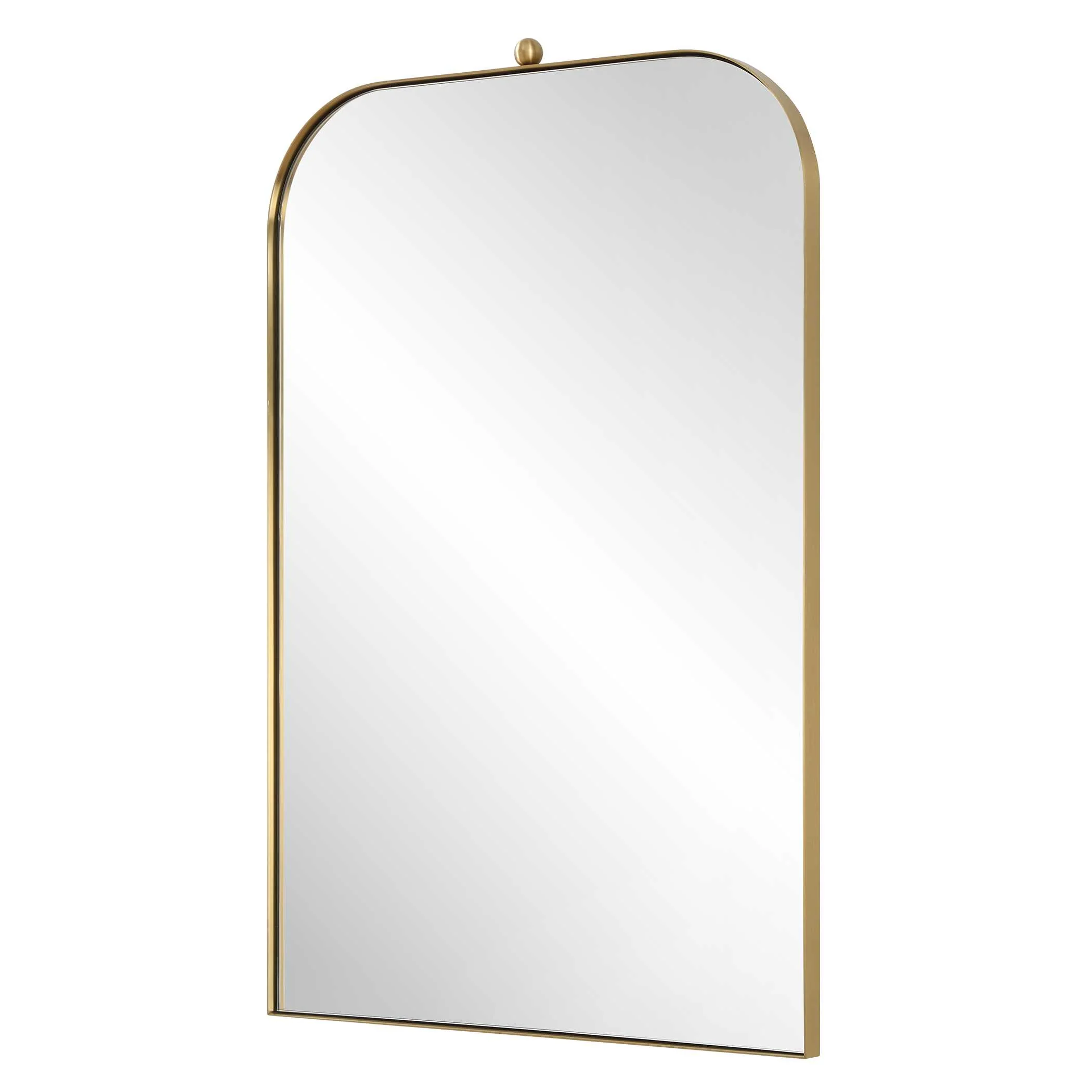 Cassidy Brass Arch Mirror - Image 4