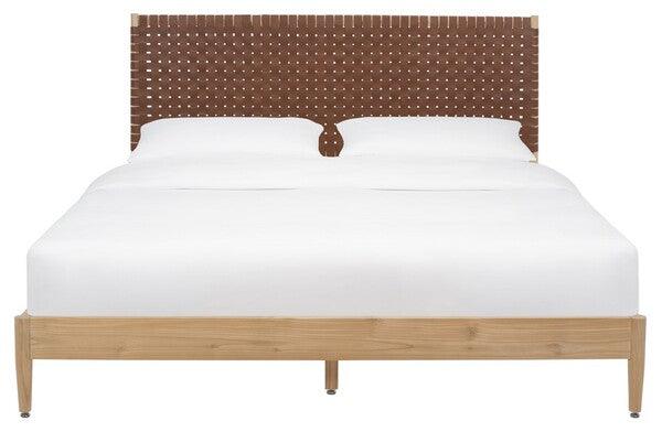 Cassity Leather Headboard Bed - Image 3