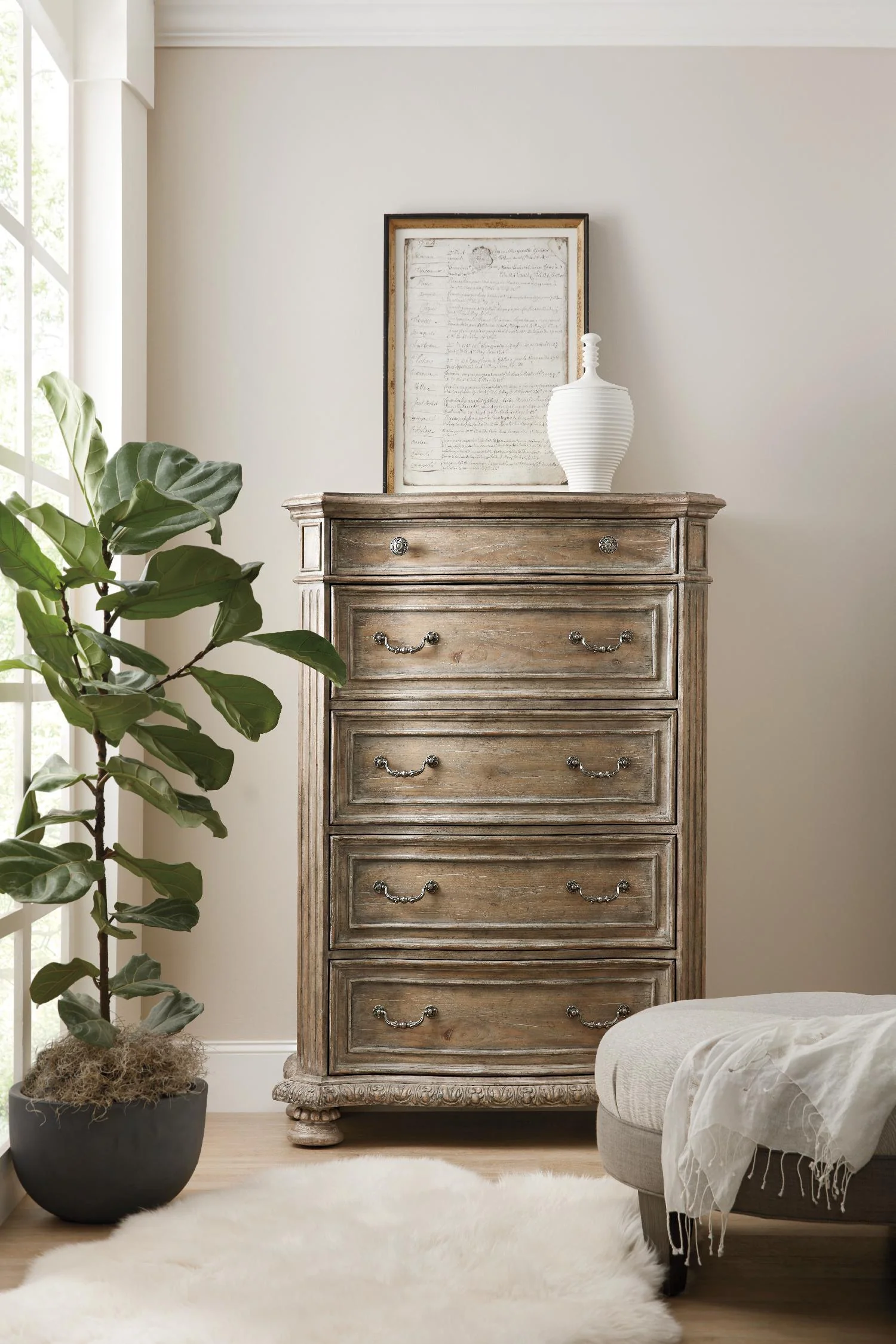 Castella Five Drawer Dresser - Image 3