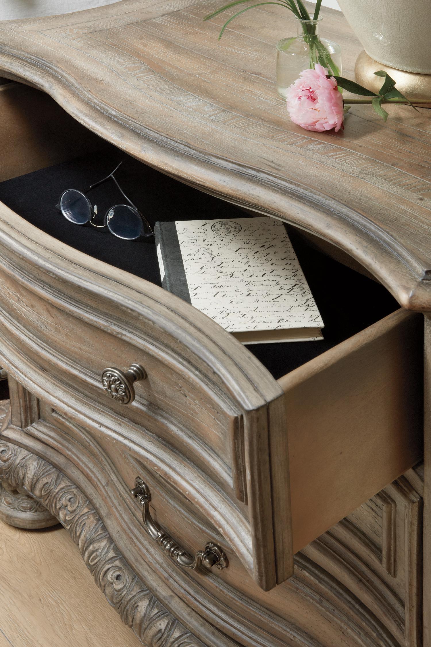 Castella Three Drawer Nightstand - Image 3
