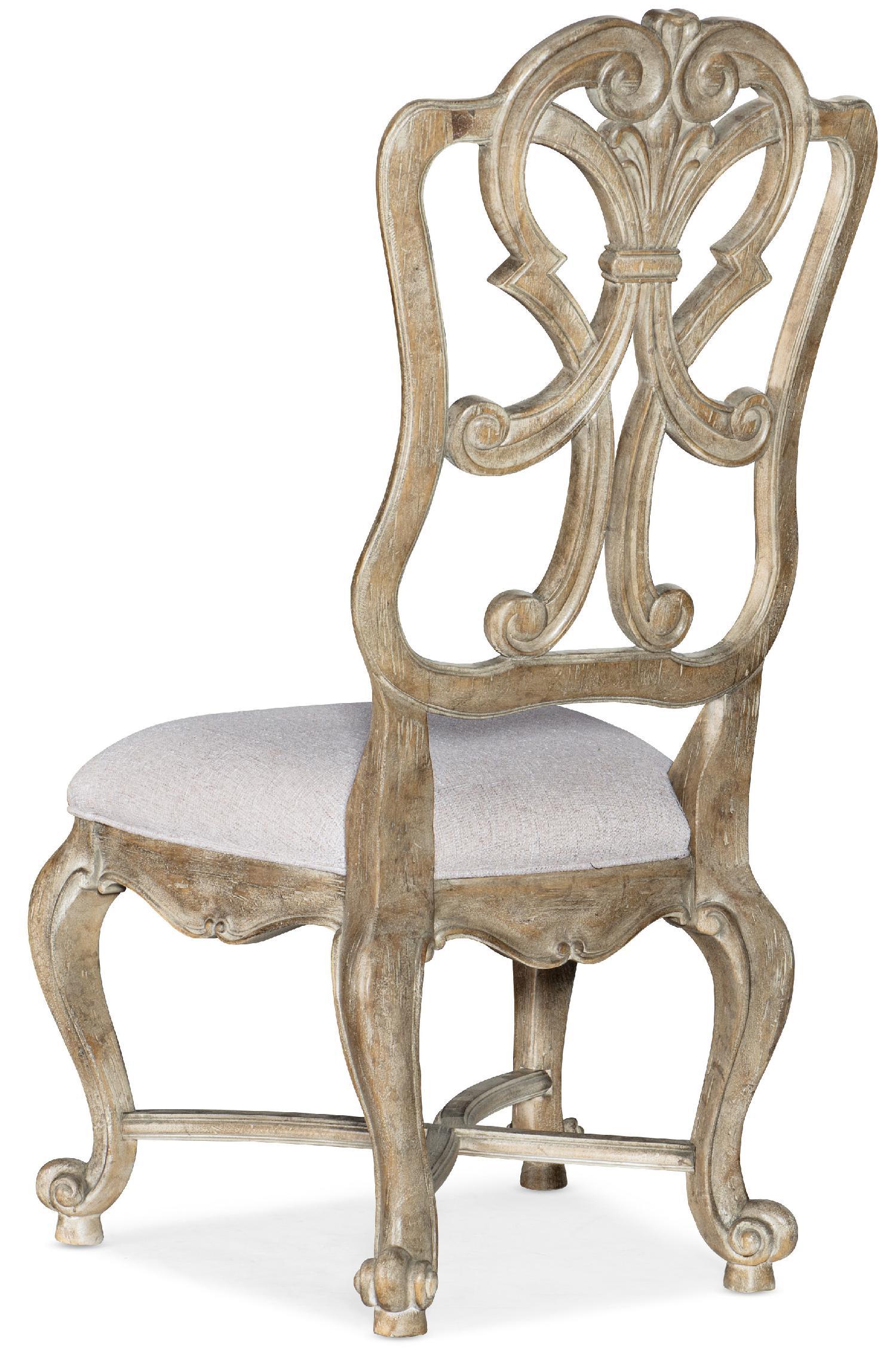 Castella Wood Back Side Chair - Set of 2 - Image 2