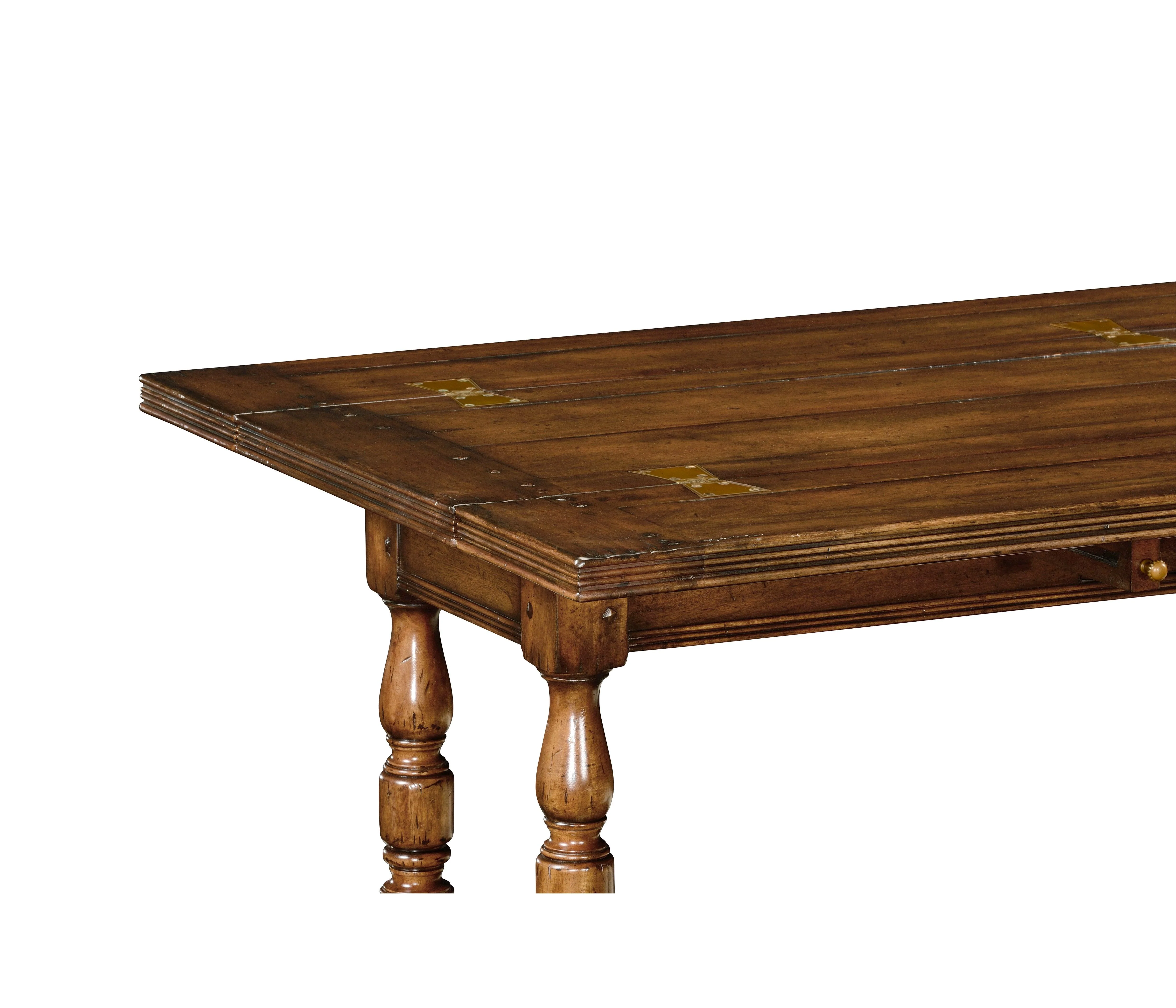 Casual Accents Small Walnut Hunt Table - Image 3