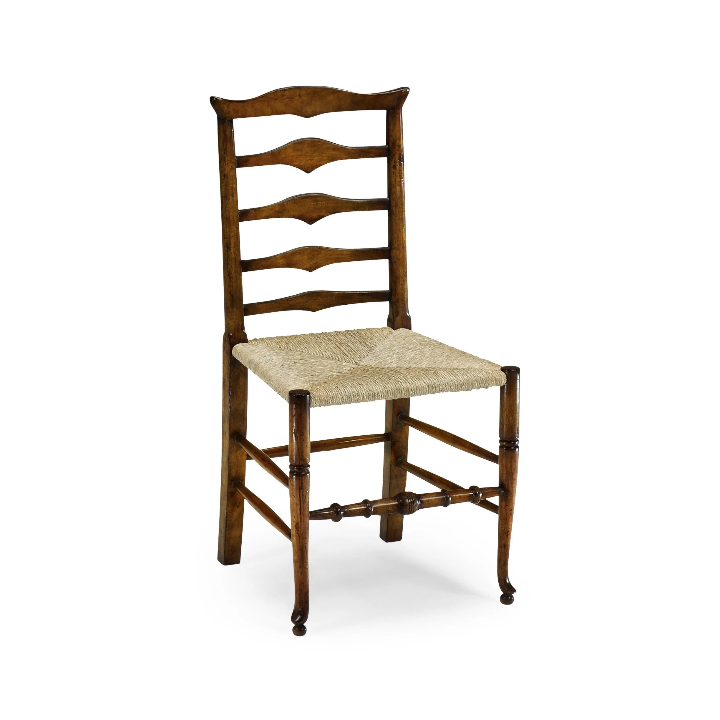 Traditional Triangular Ladderback Side Chair - Set of 2