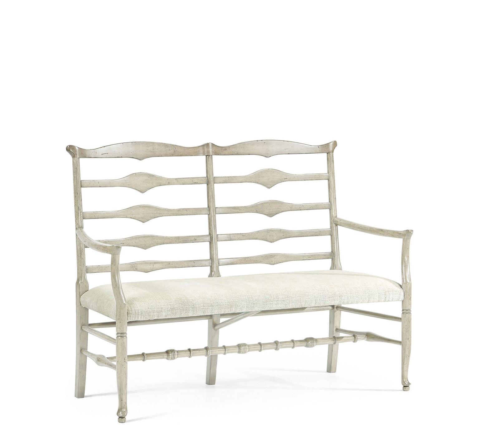 Casual Ladderback Bench