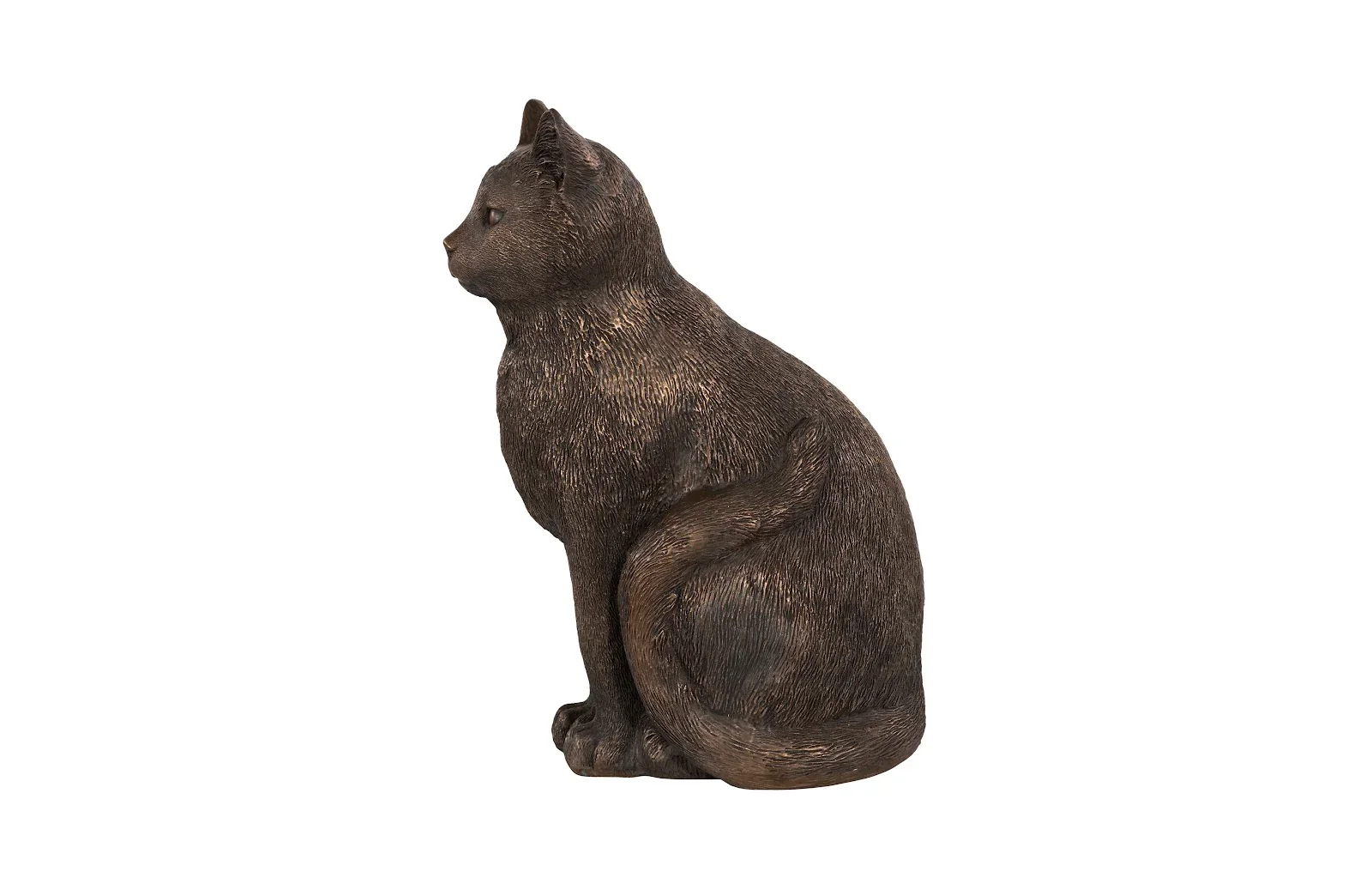 Cat Sitting Sculpture - Image 2