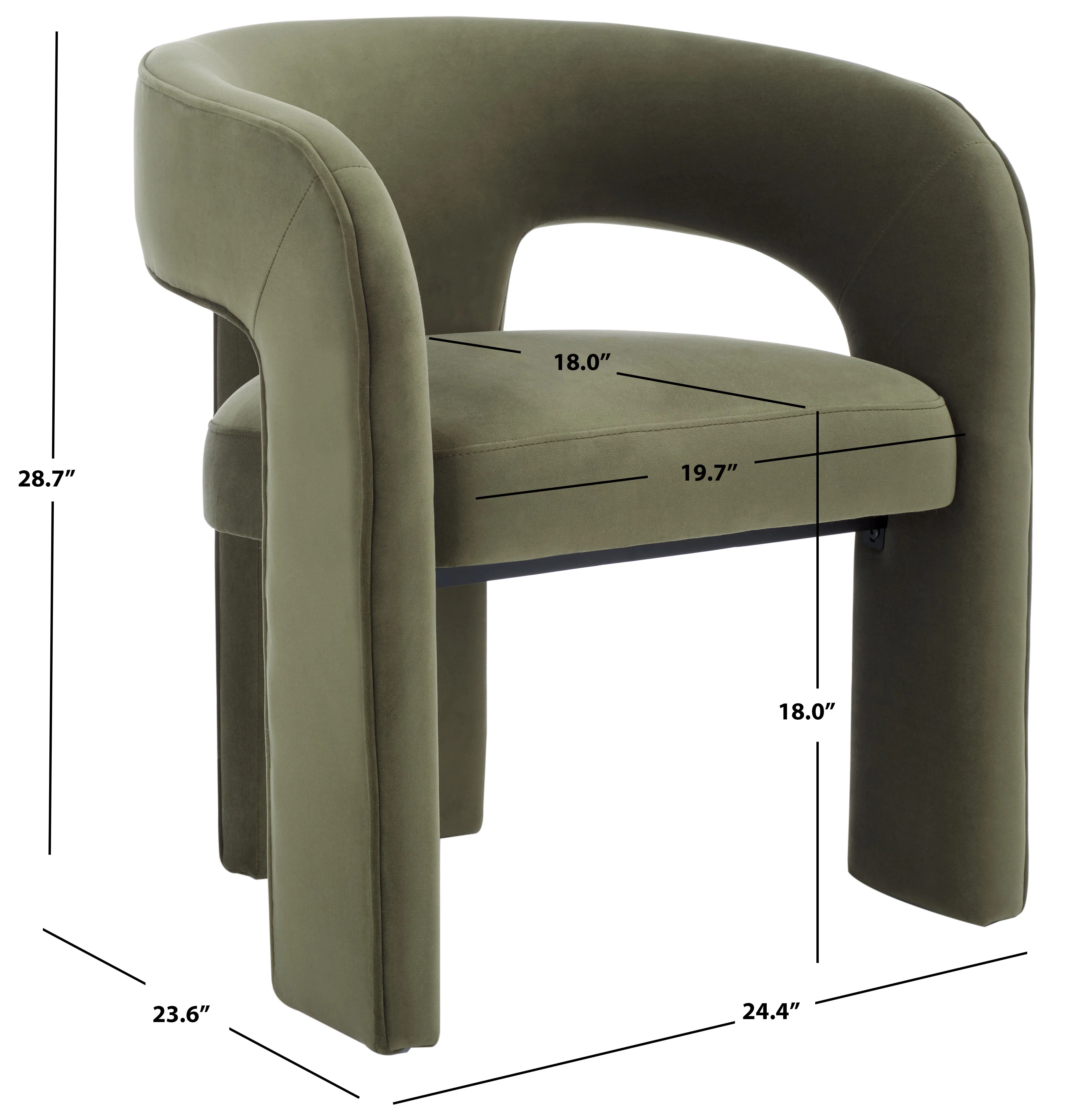 Catharia 3 Leg Dining Chair - Image 27