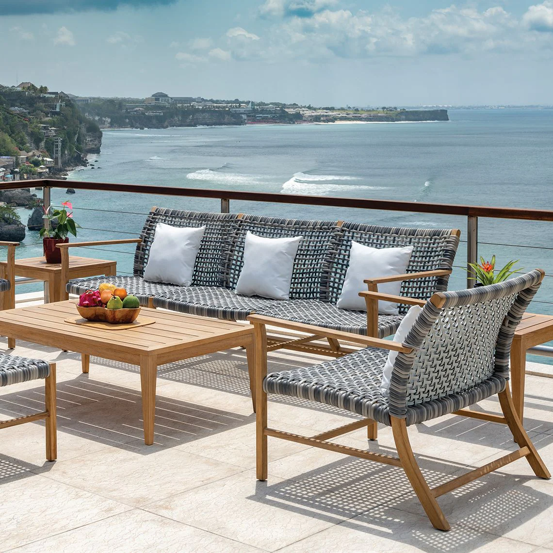 Catherine Club Chair Teak - Image 3
