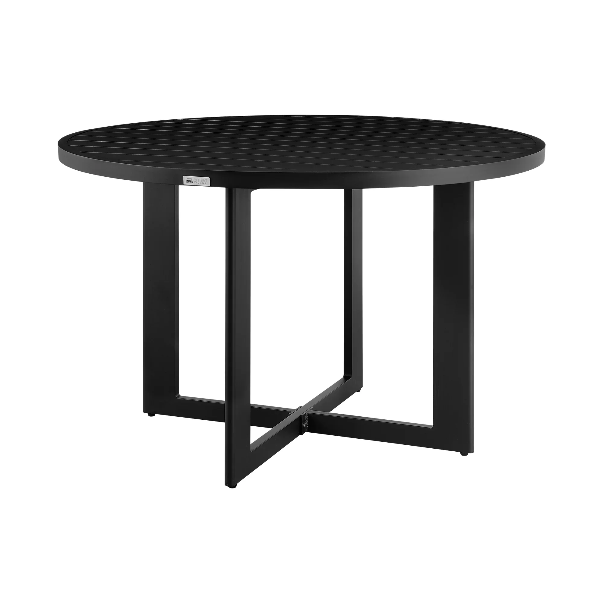 Cayman Outdoor Patio 5-Piece Round Dining Table Set - Image 5