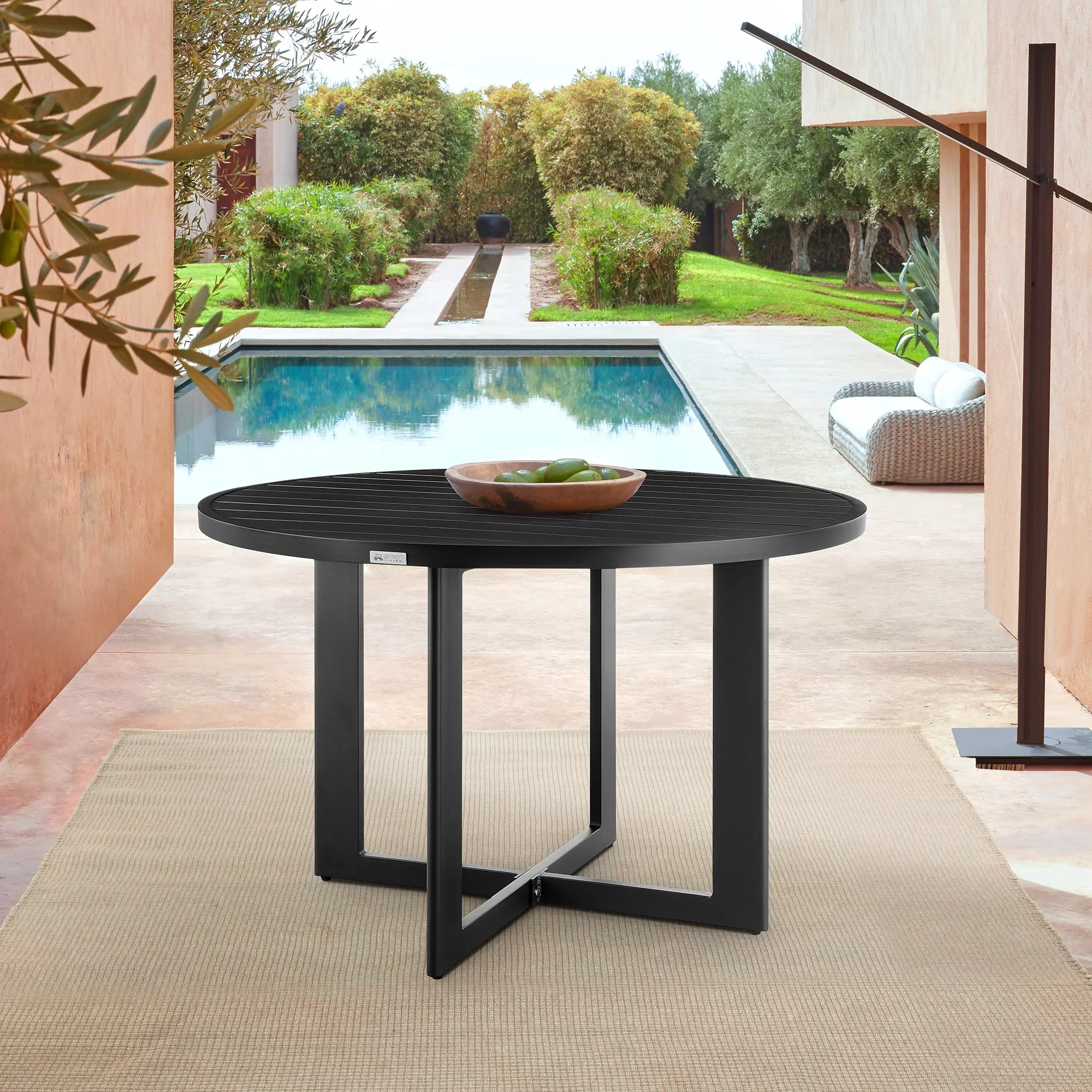 Cayman Outdoor Round Dining Table - Image 2