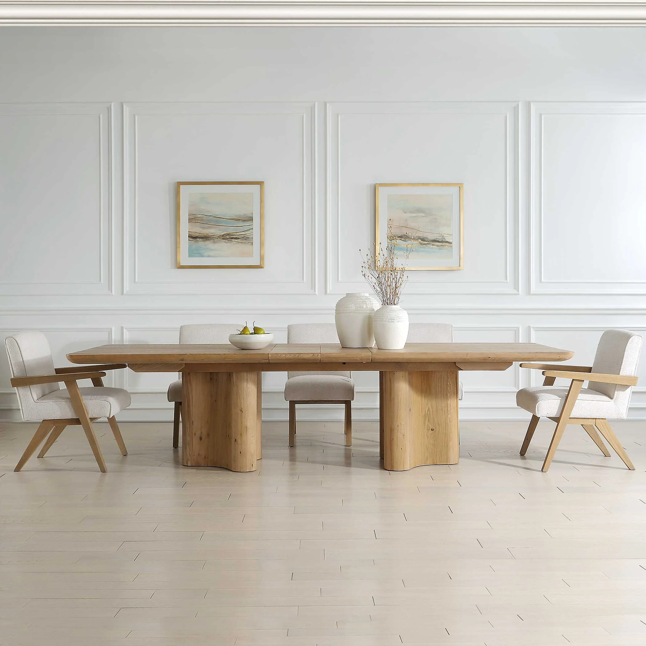Cecelia Oak Dining Table - Image 6