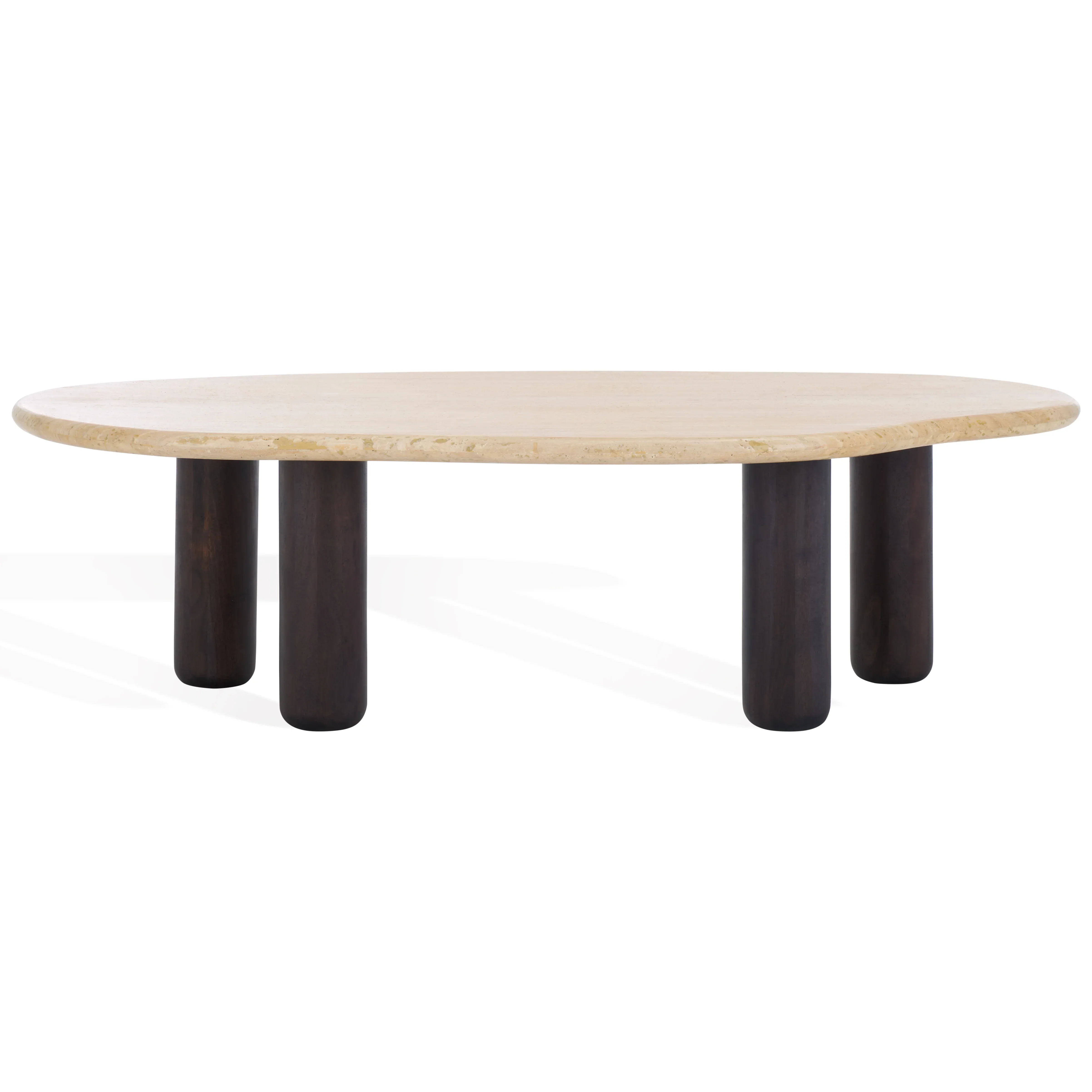 Celestyn Travertine Top Coffee Table - Image 2
