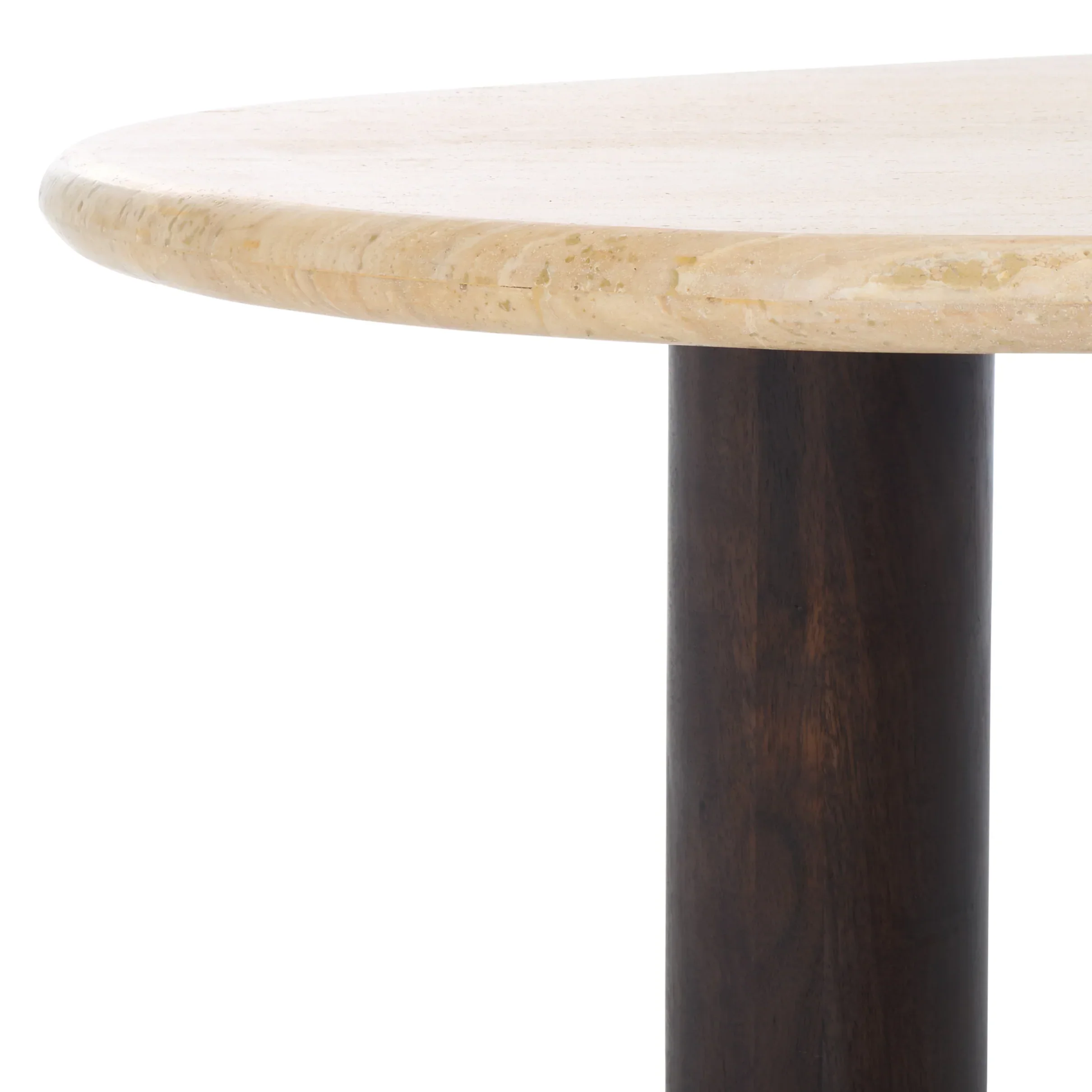 Celestyn Travertine Top Coffee Table - Image 6
