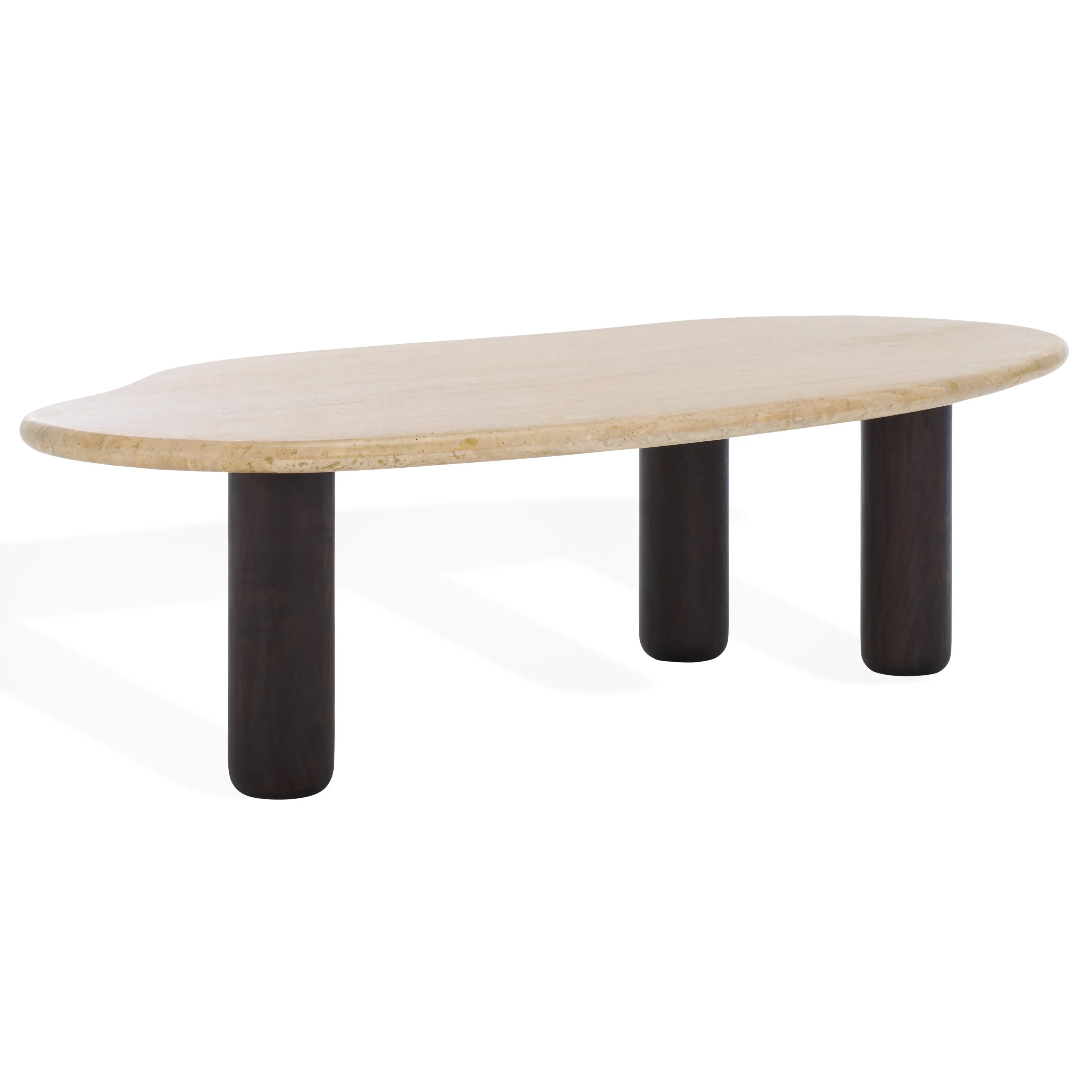 Celestyn Travertine Top Coffee Table - Image 7