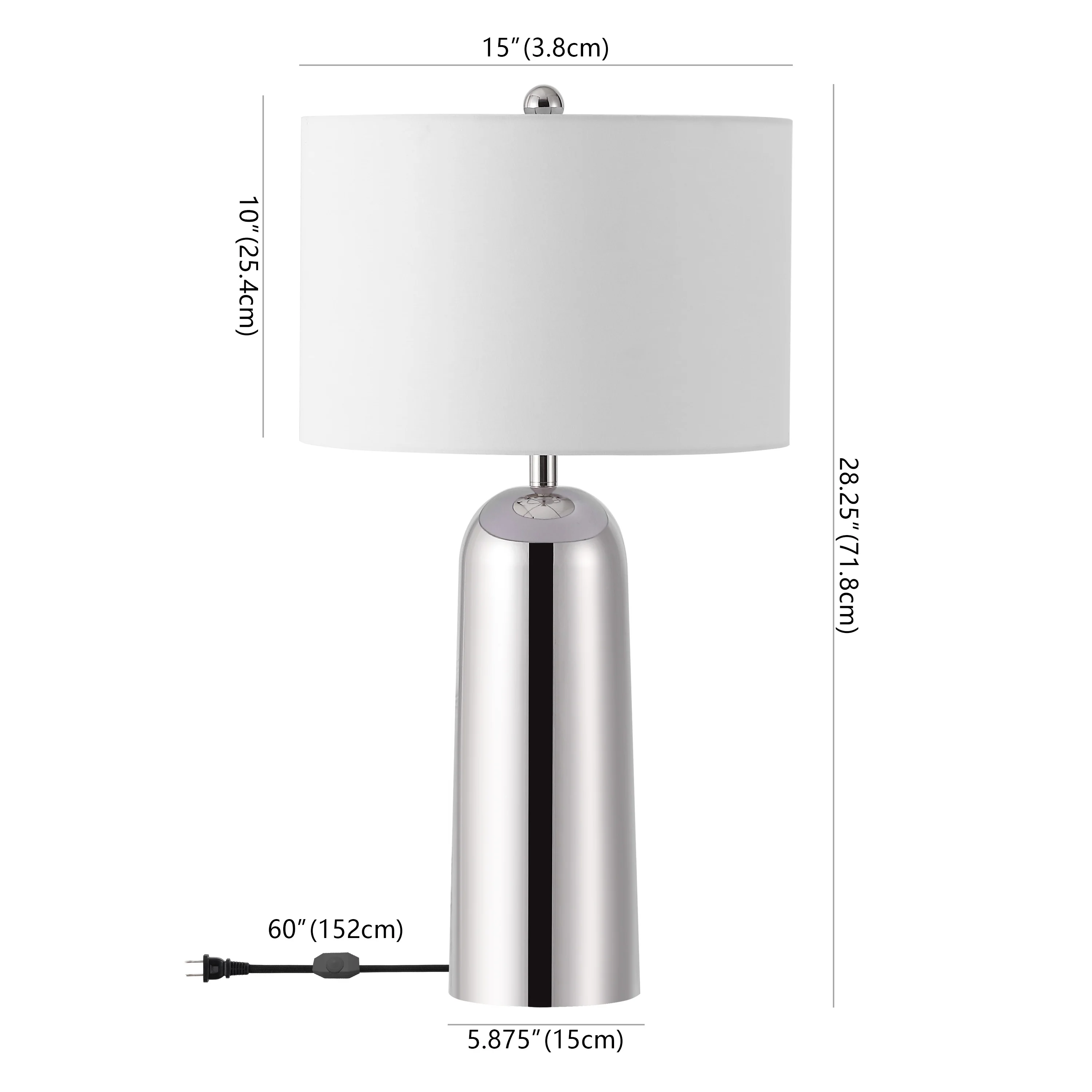 Chadric Metal Table Lamp - Image 5