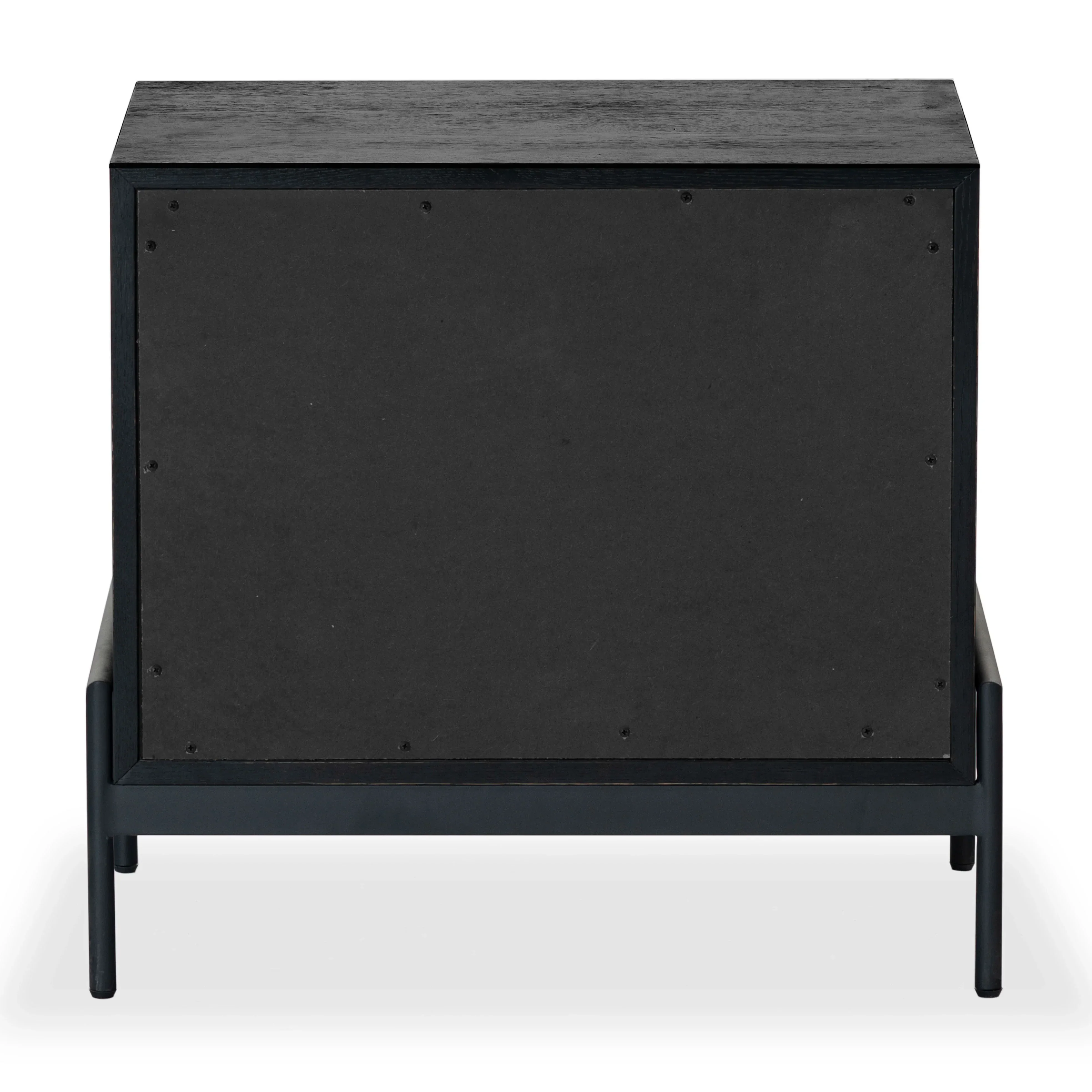 Chandri Vegan Leather Wrapped Handle Nightstand - Image 13